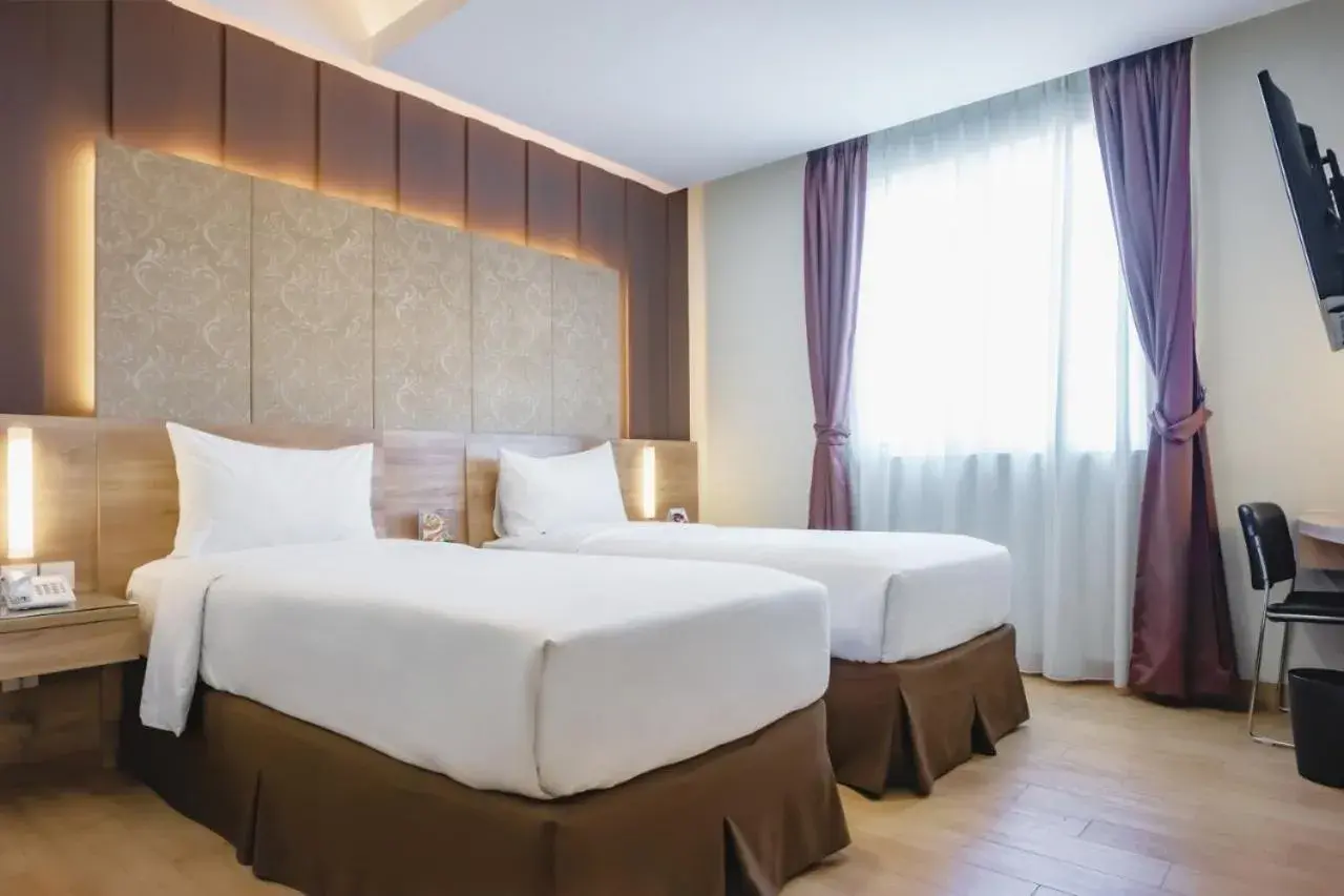 Bed in Grand G7 Hotel Kemayoran Bed in Grand G7 Hotel Kemayoran