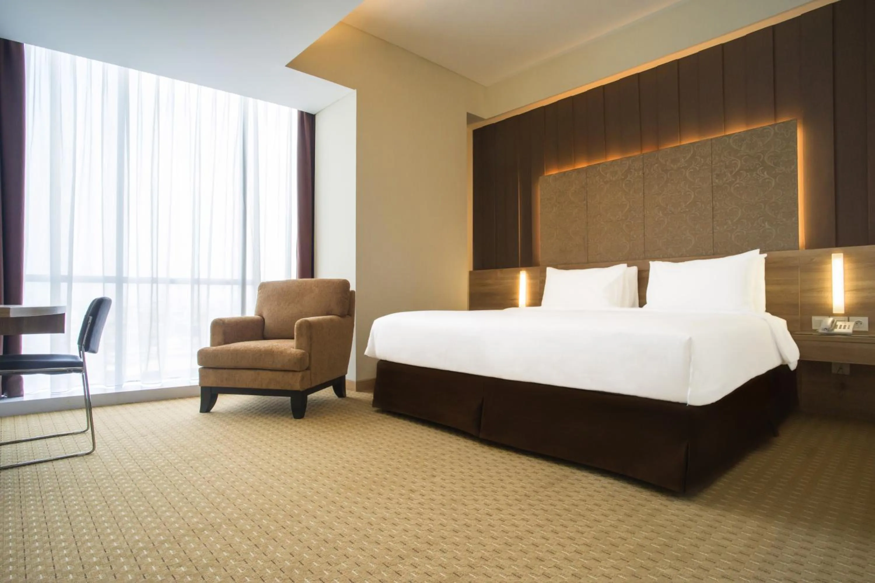 Bed in Grand G7 Hotel Kemayoran