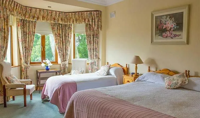 Bedroom, Bed in Cahergal Farmhouse B&B