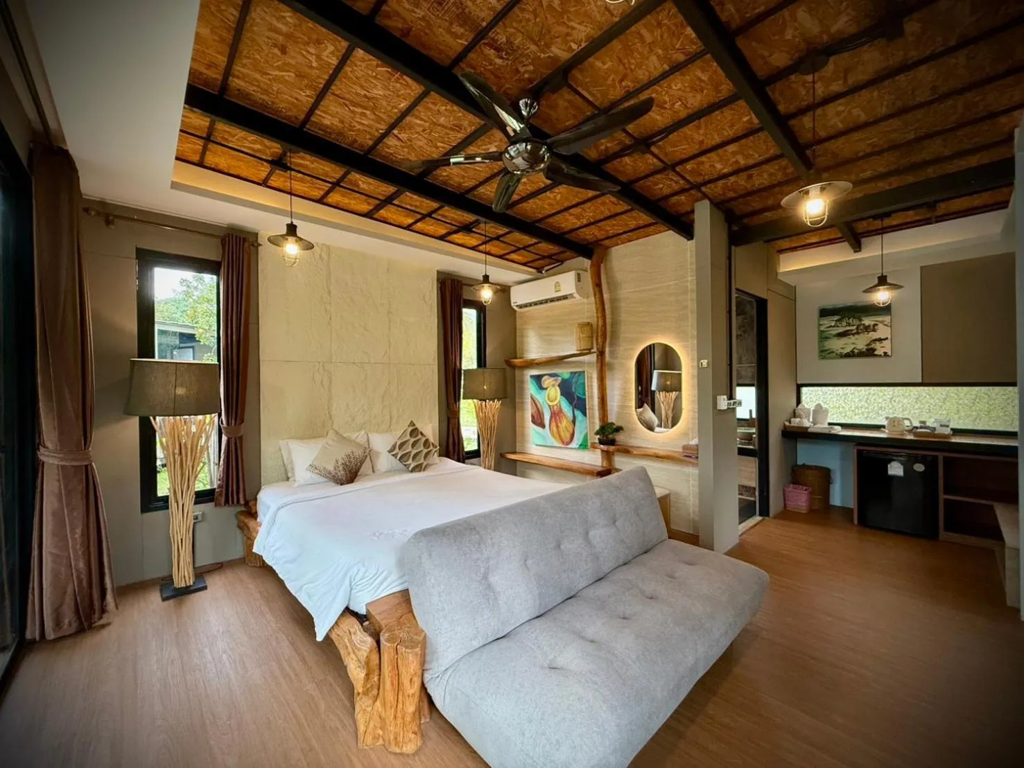 Bed in Awana Villa Resort Yaonoi - SHA Extra Plus