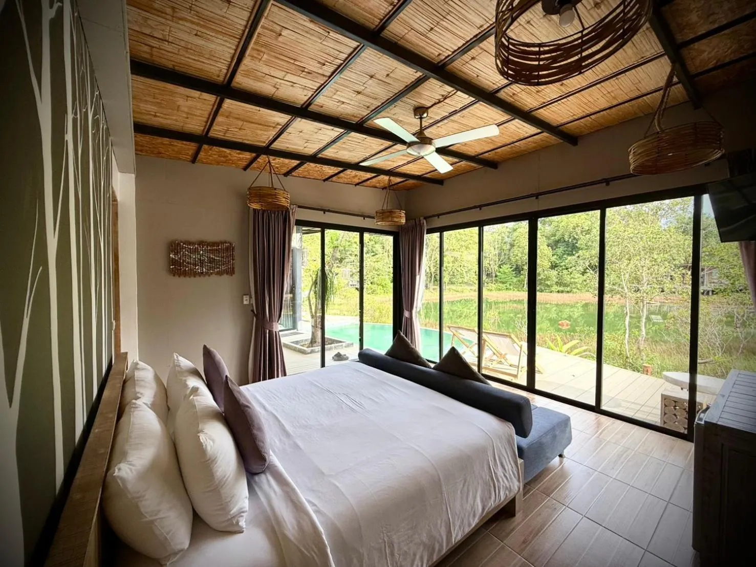 Bed in Awana Villa Resort Yaonoi - SHA Extra Plus