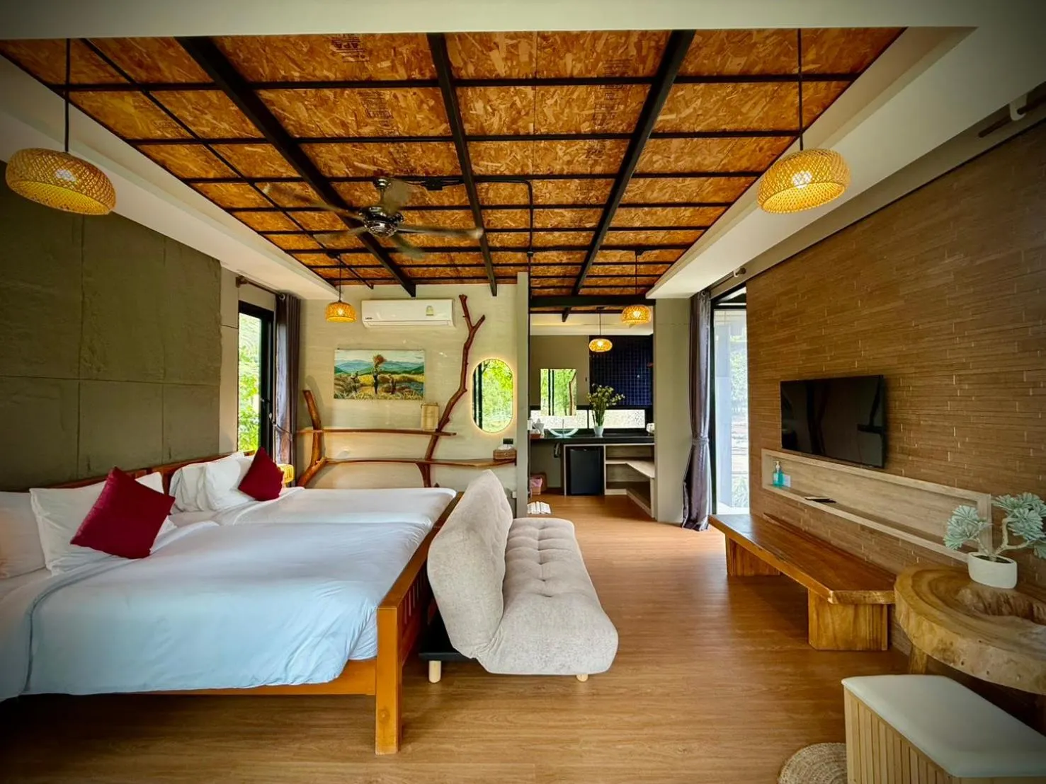 Bed in Awana Villa Resort Yaonoi - SHA Extra Plus