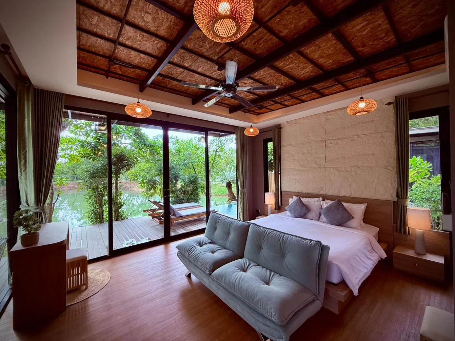 Bed in Awana Villa Resort Yaonoi - SHA Extra Plus