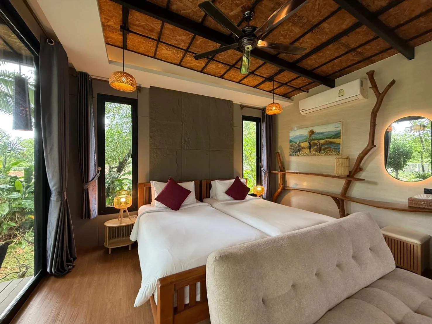 Bed in Awana Villa Resort Yaonoi - SHA Extra Plus