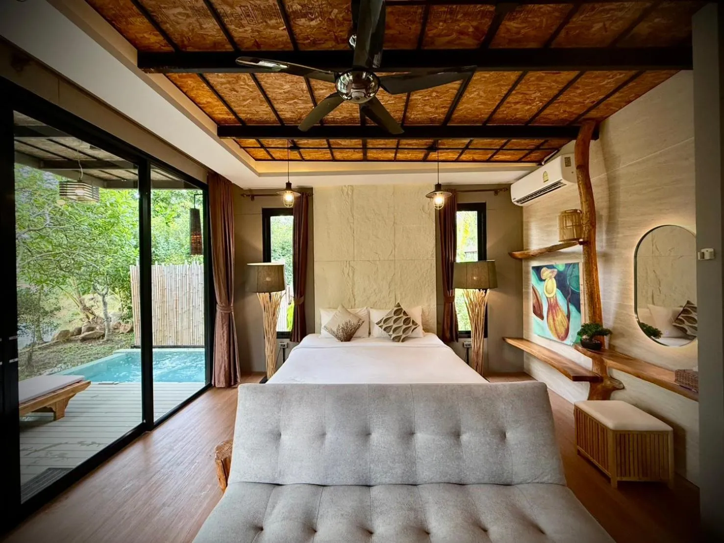 Bed in Awana Villa Resort Yaonoi - SHA Extra Plus