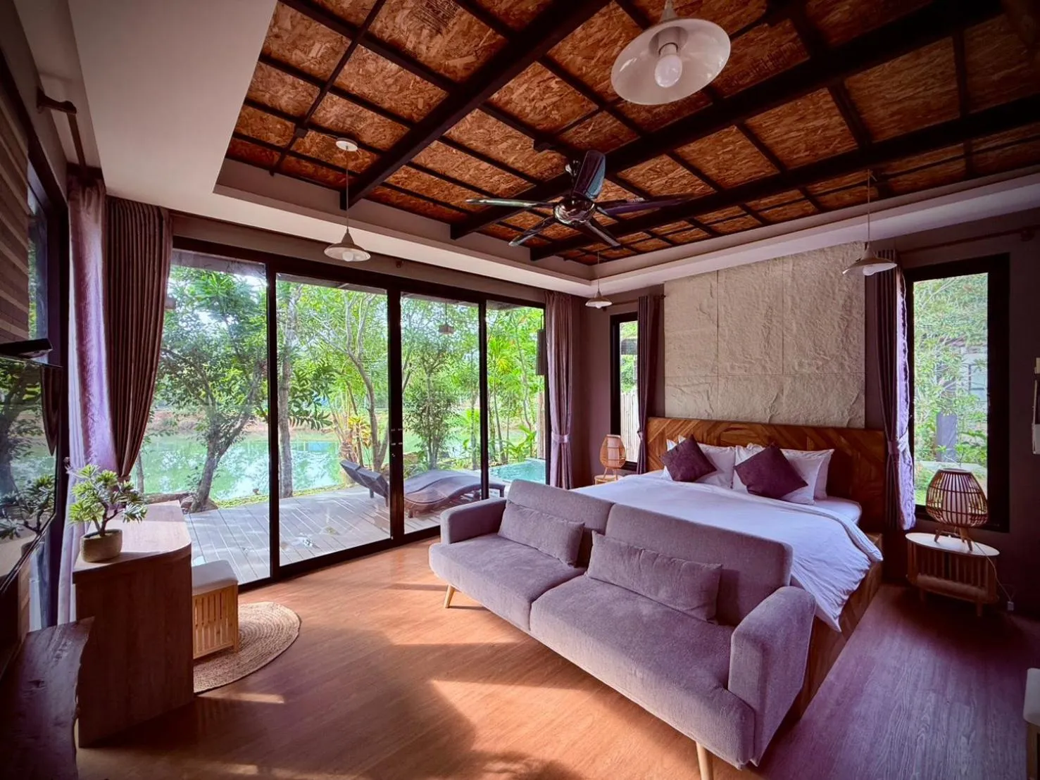 Bed in Awana Villa Resort Yaonoi - SHA Extra Plus