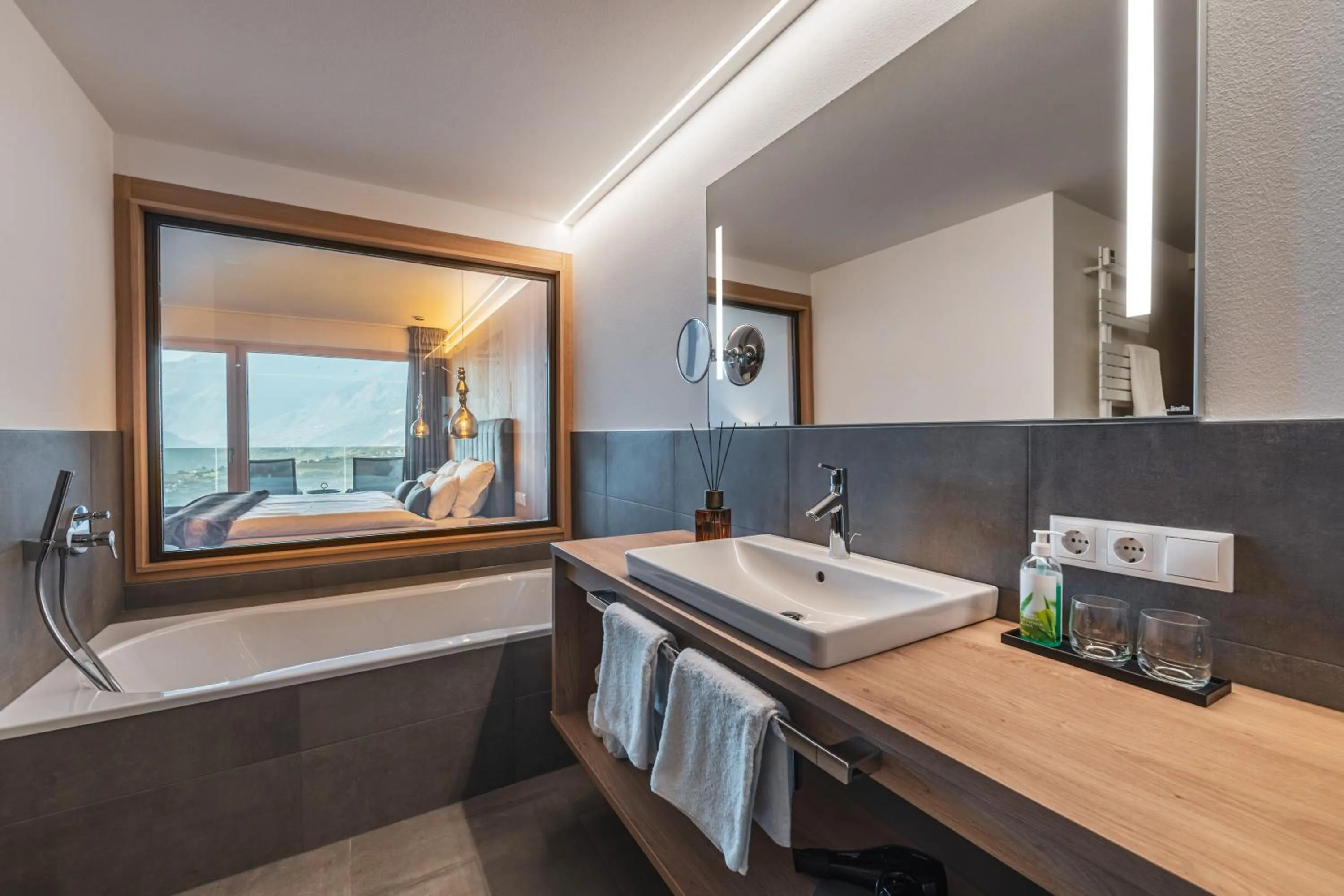 Bathroom in Dornsberg Panoramic Apartments