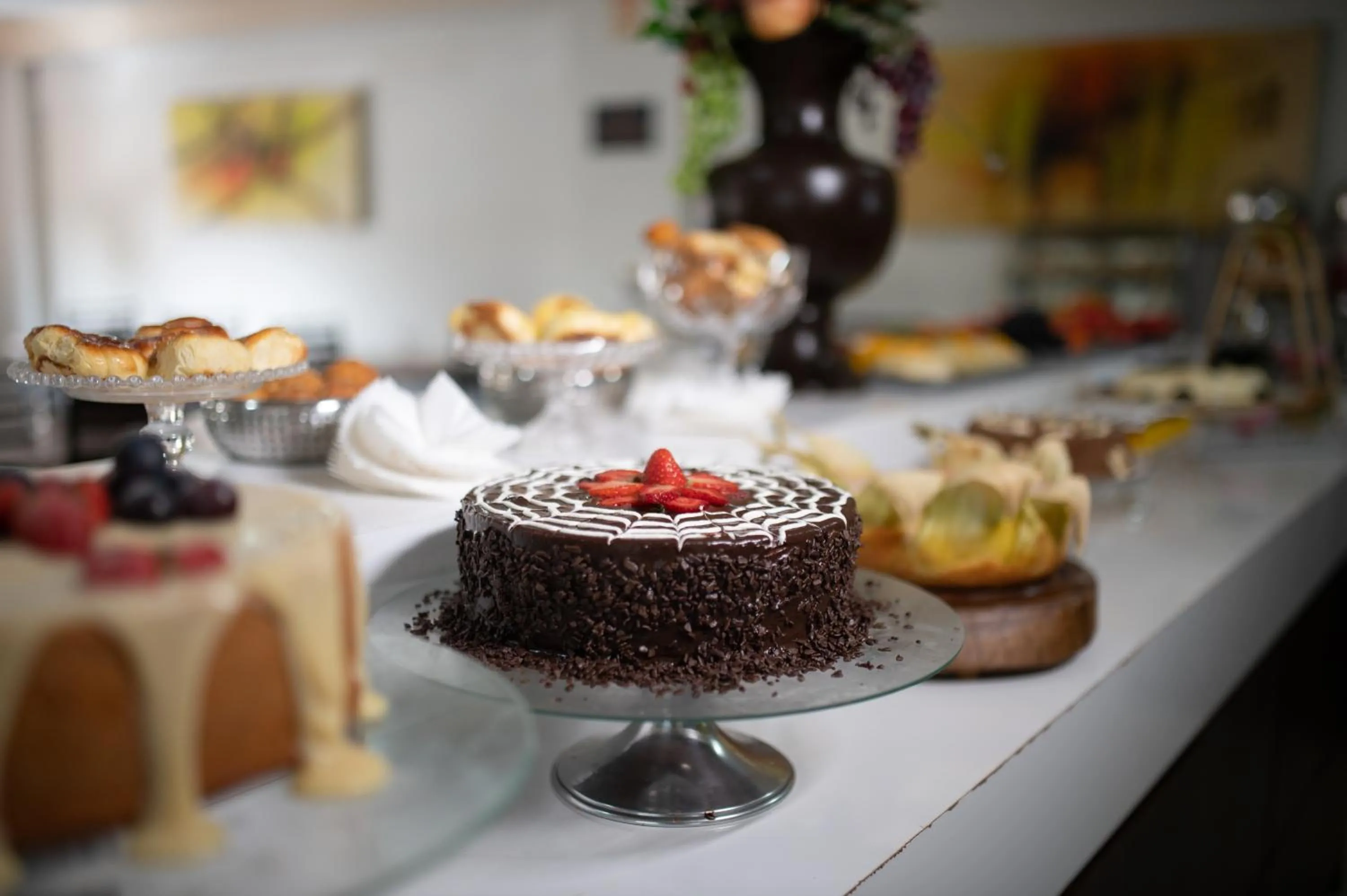 Buffet breakfast in Havana Palace Hotel