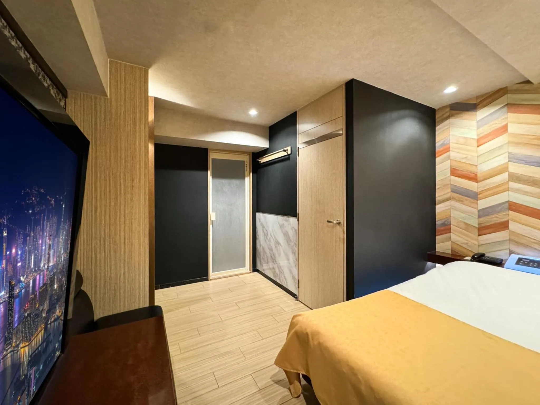 Bed in Hotel Century