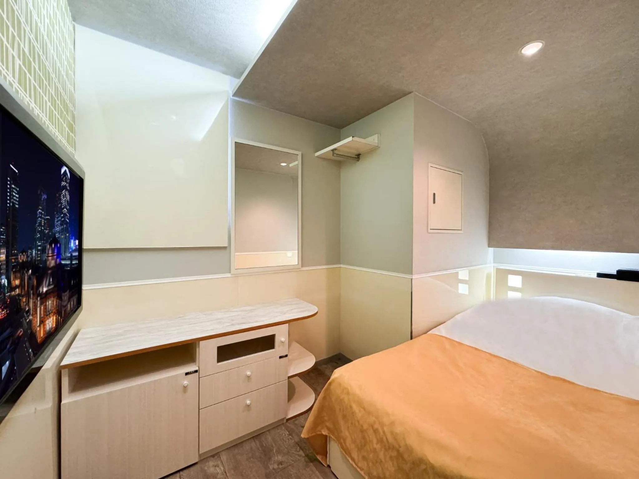 Bed in Hotel Century