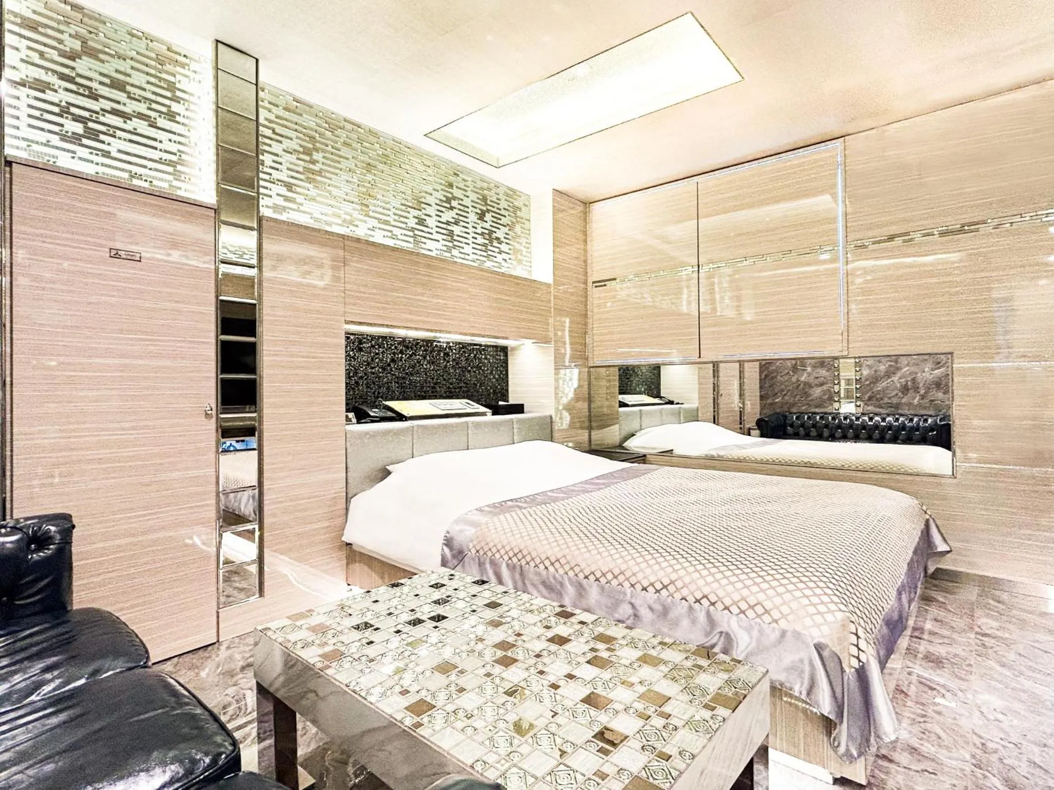 Bed in Hotel Century