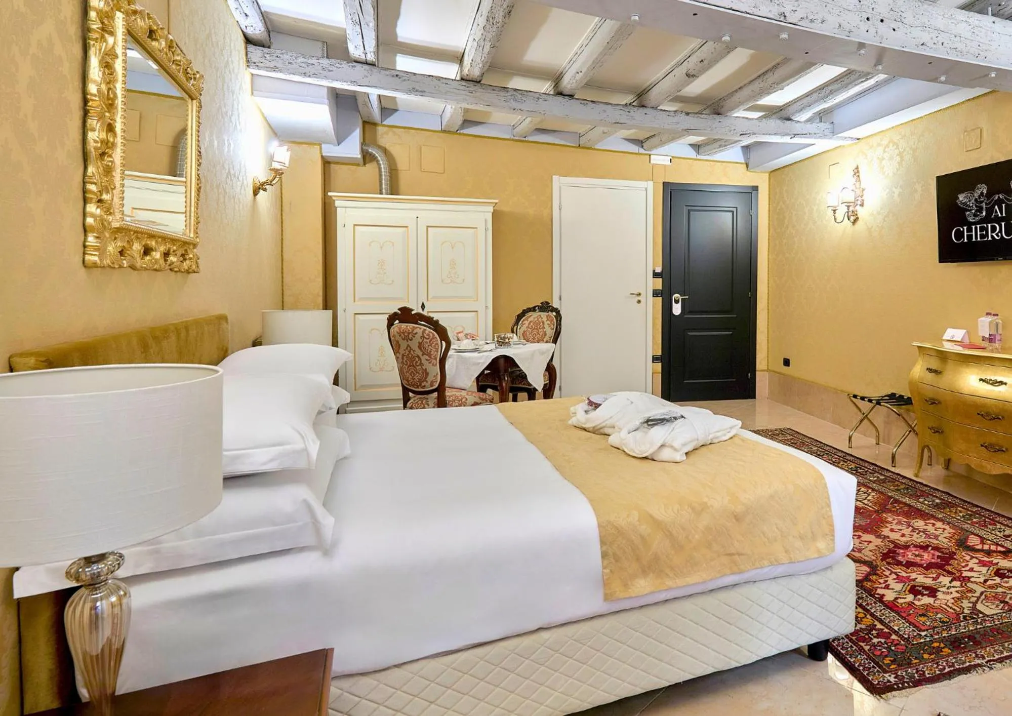 Bedroom, Bed in Ai Cherubini