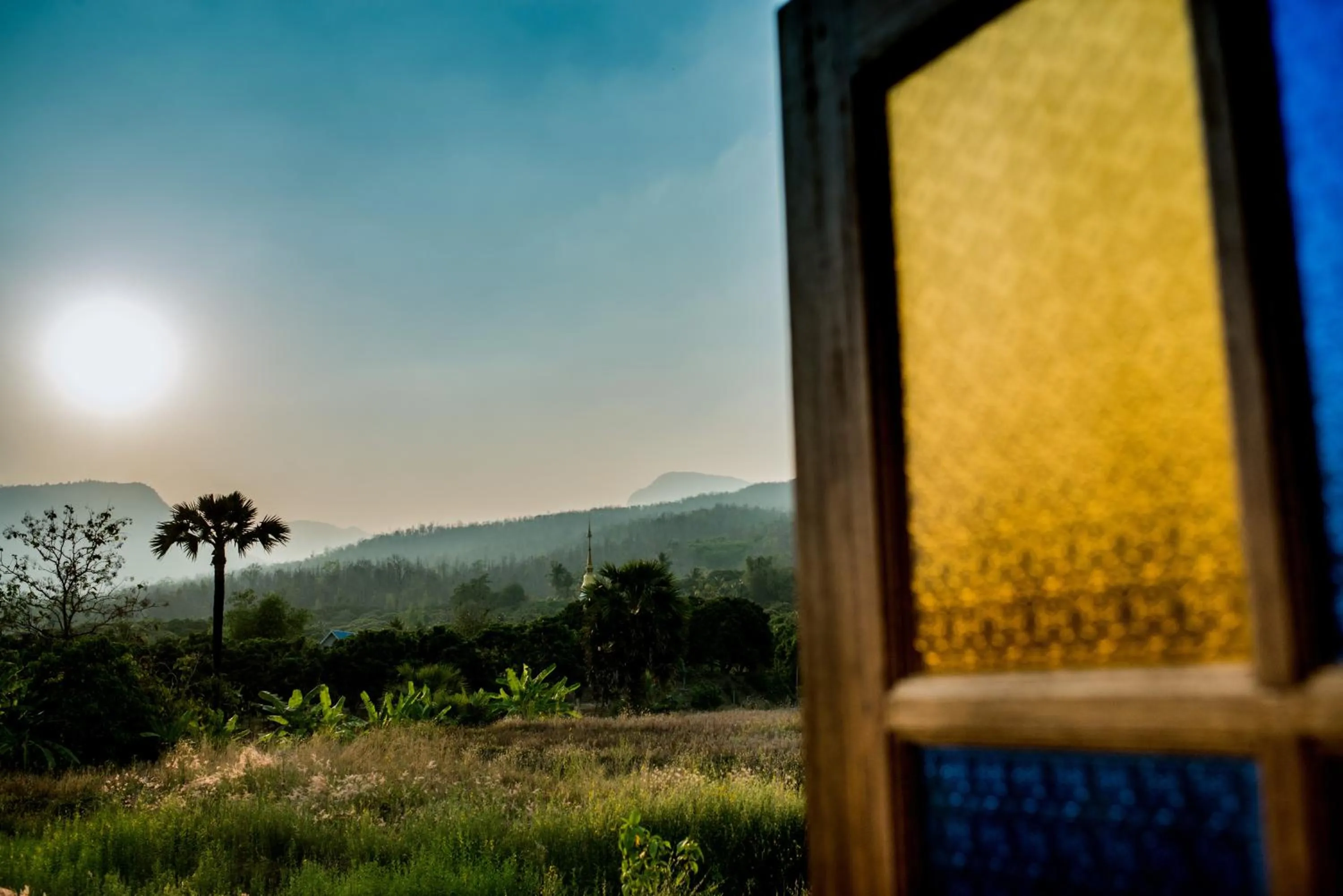 Mountain view in Suan Sook Homestay