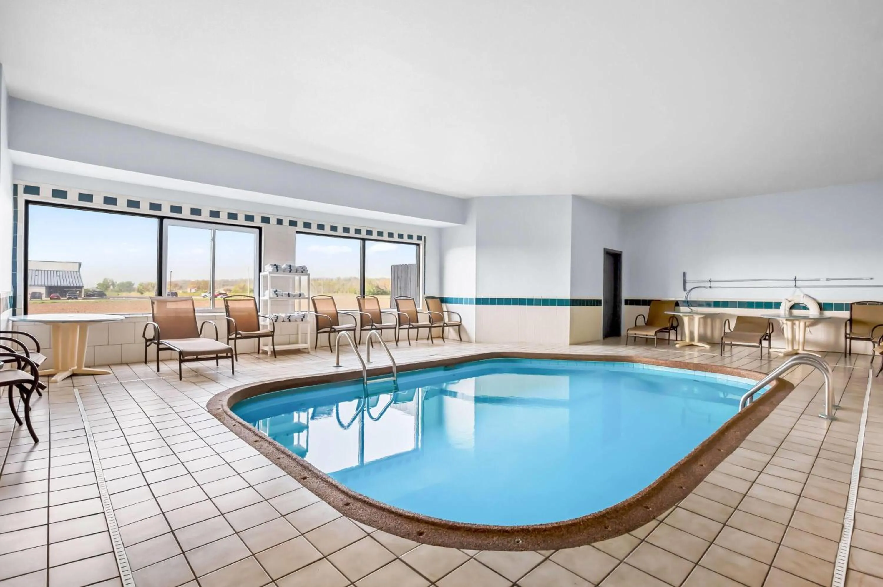 Pool view in Days Inn by Wyndham Collinsville St Louis