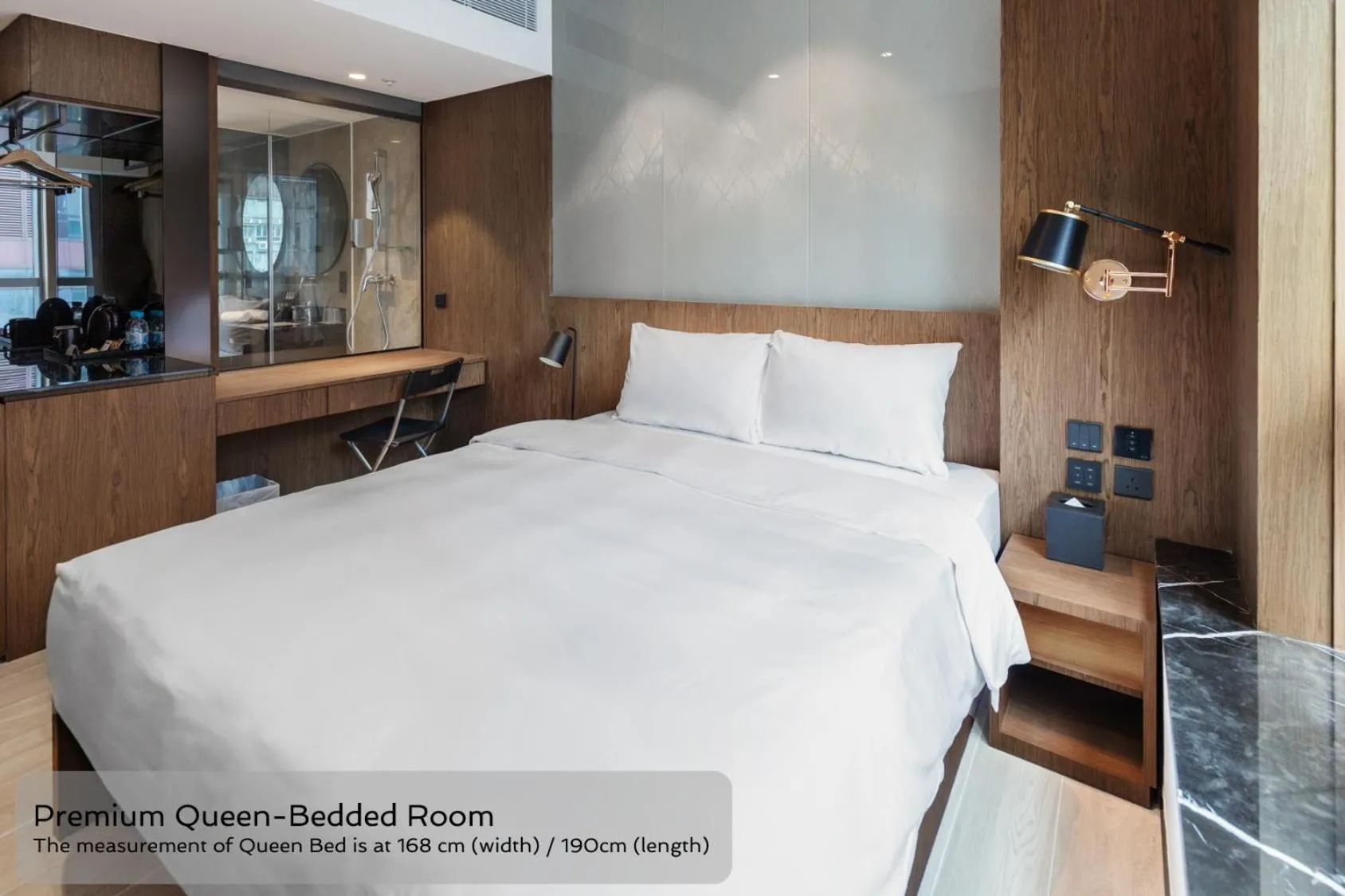 Bed in The OTTO Hotel