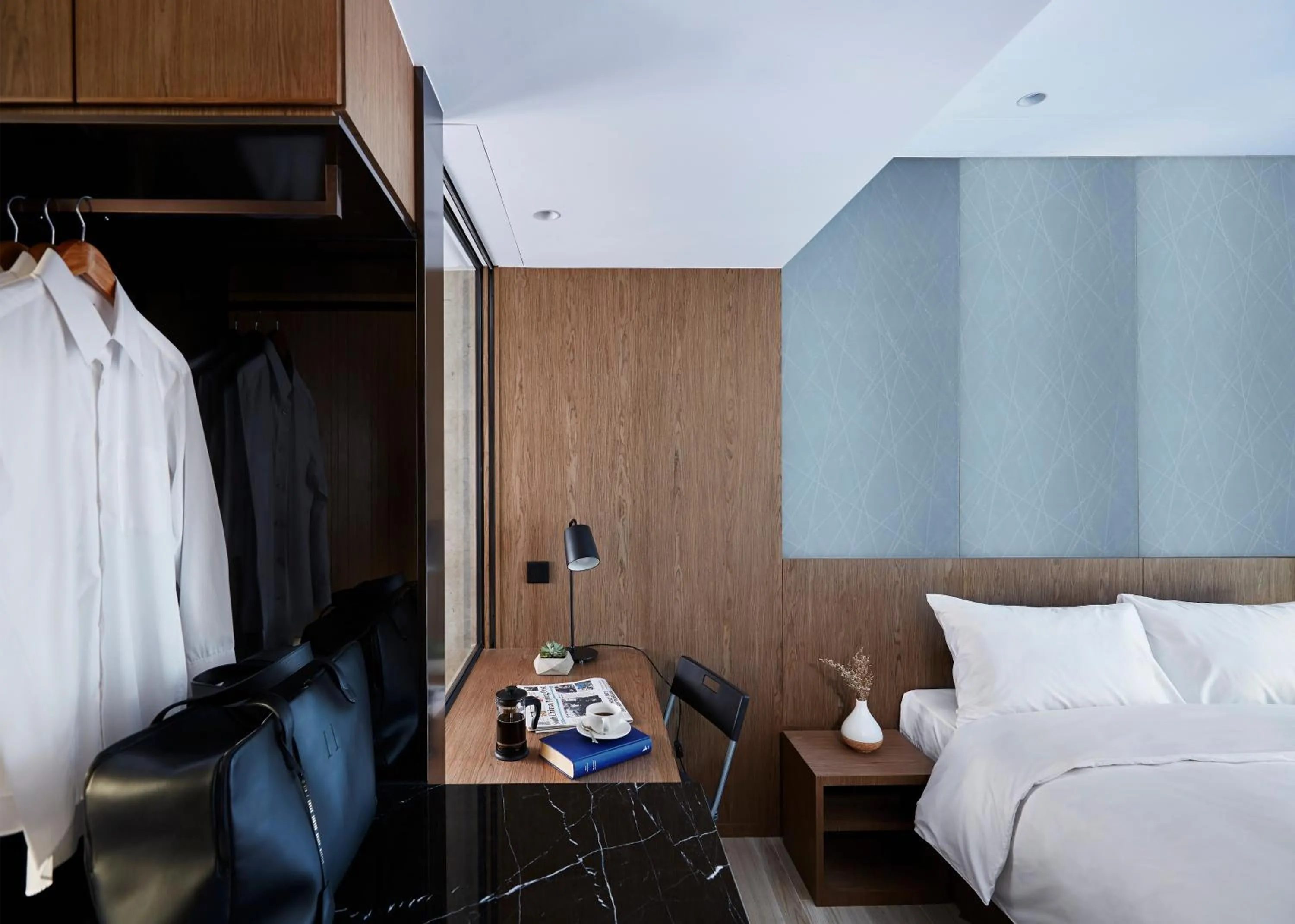 Bed in The OTTO Hotel