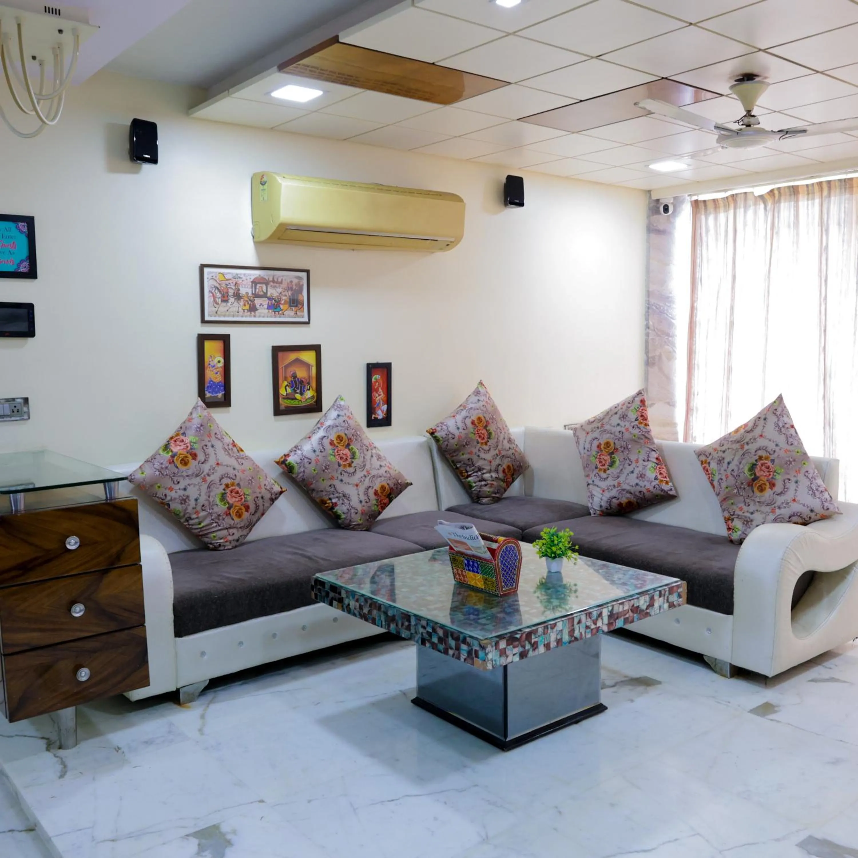 Living room in Pinaki Comfort Stay