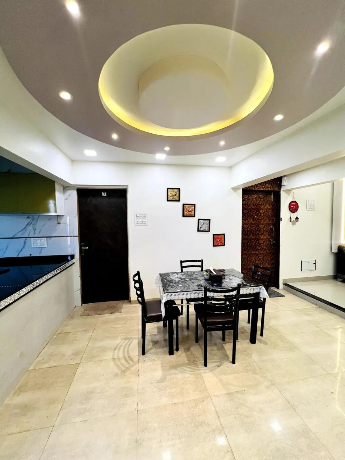 Kitchen or kitchenette in Pinaki Comfort Stay
