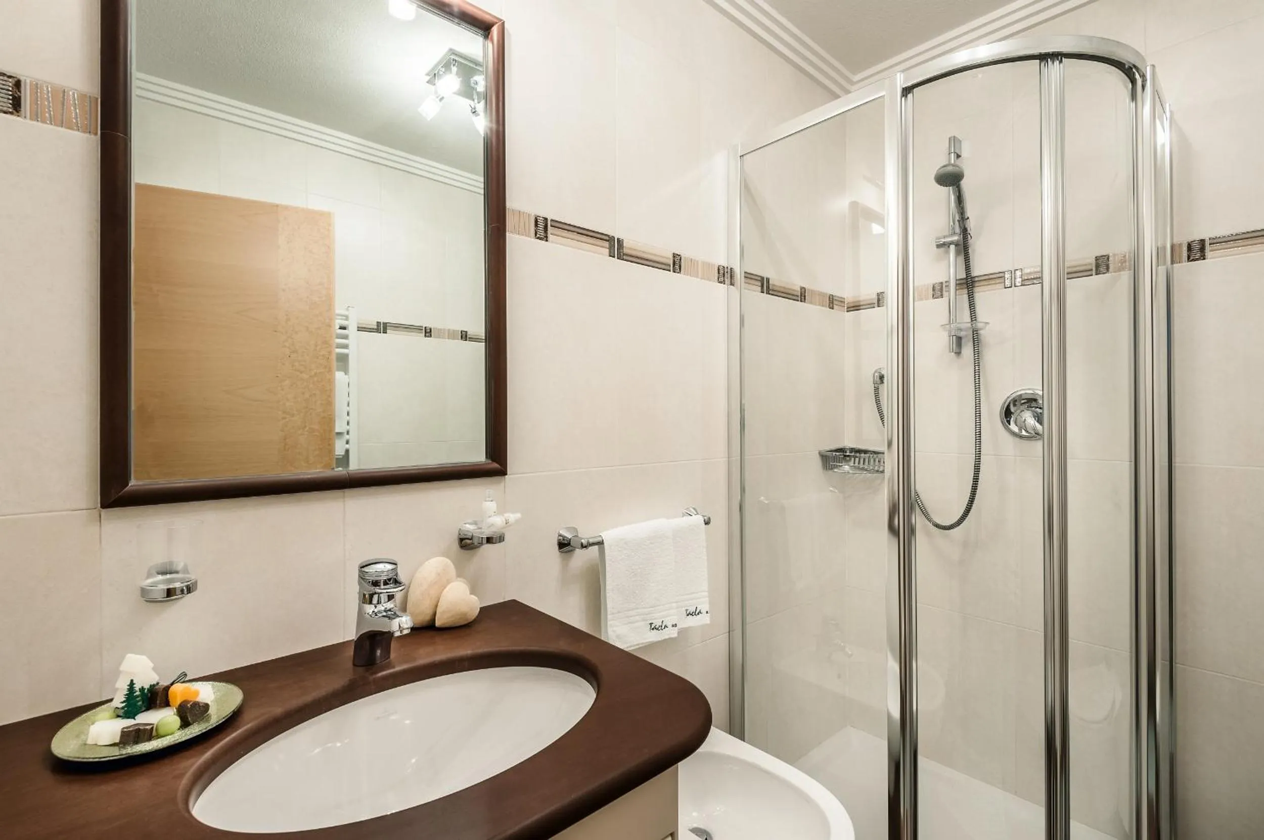 Shower in Taela Apartments