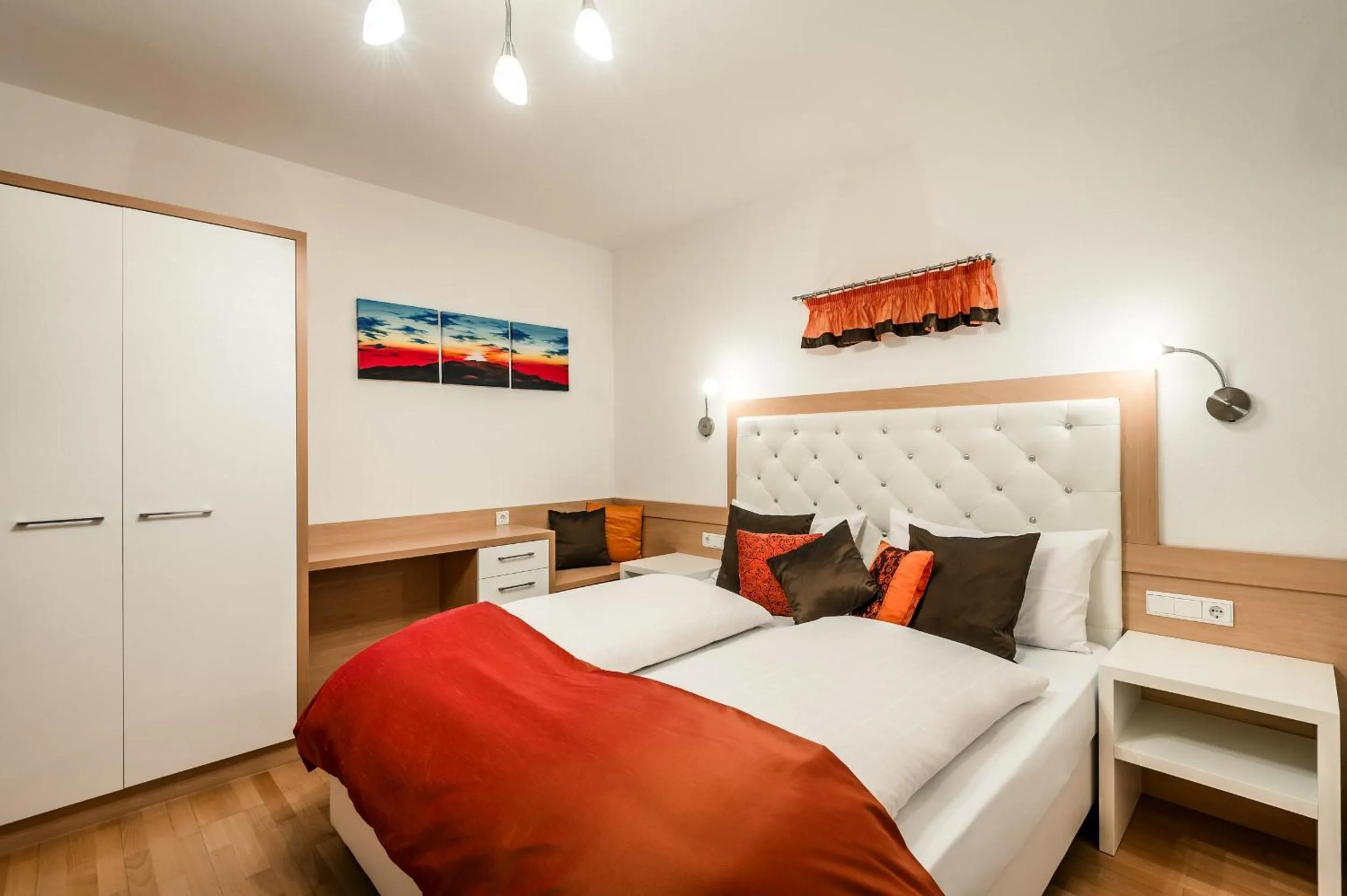 Bed in Taela Apartments