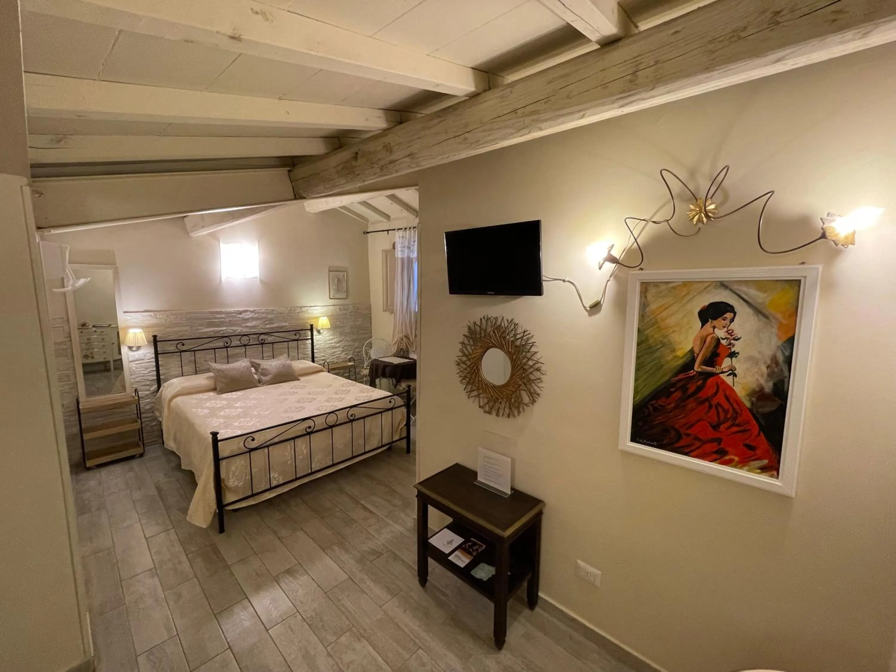 Bedroom, Bed in Il Lavandeto - farmhouse in the city