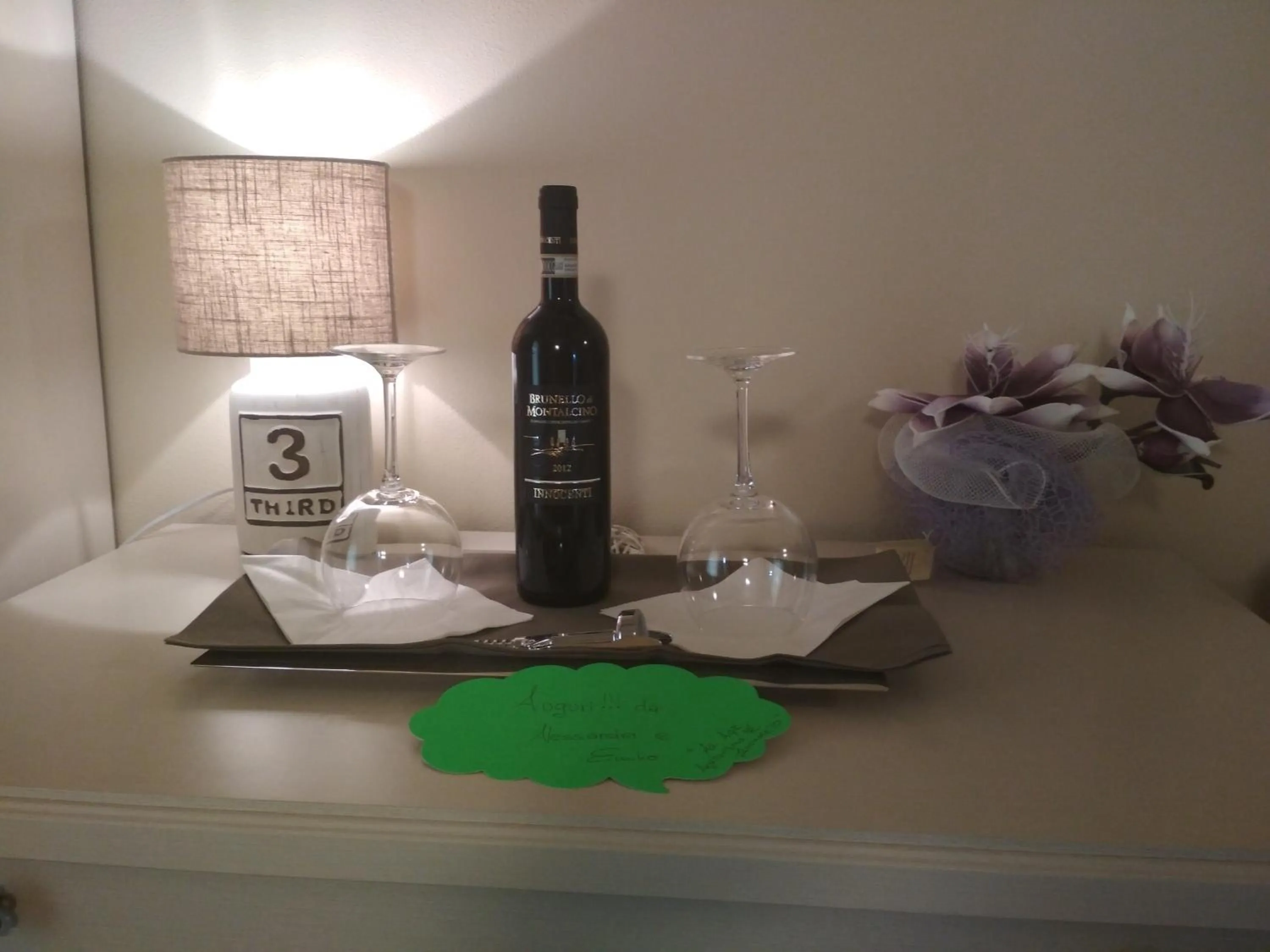 Alcoholic drinks in Il Lavandeto - farmhouse in the city