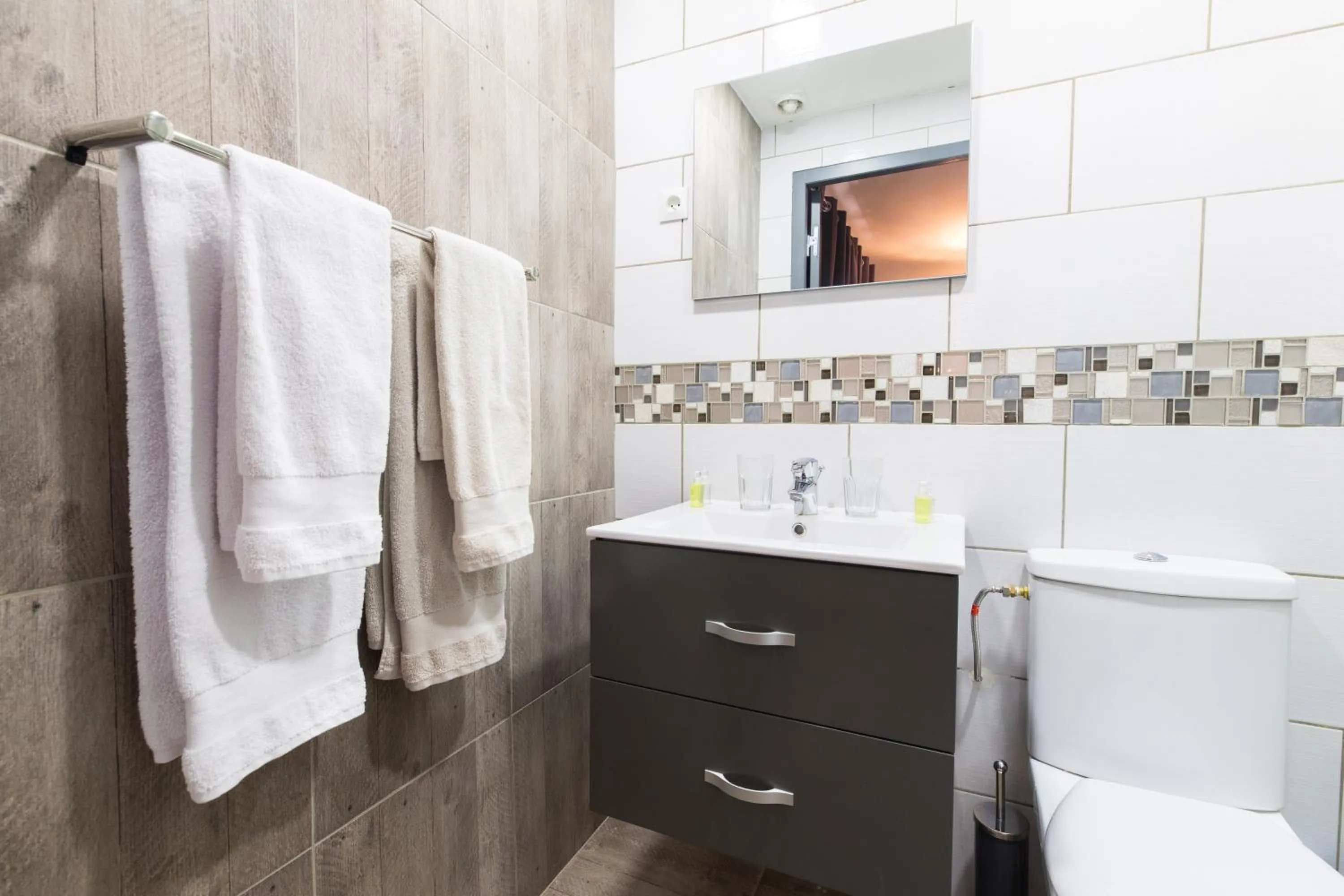 Bathroom in Hôtel des Beaux Arts
