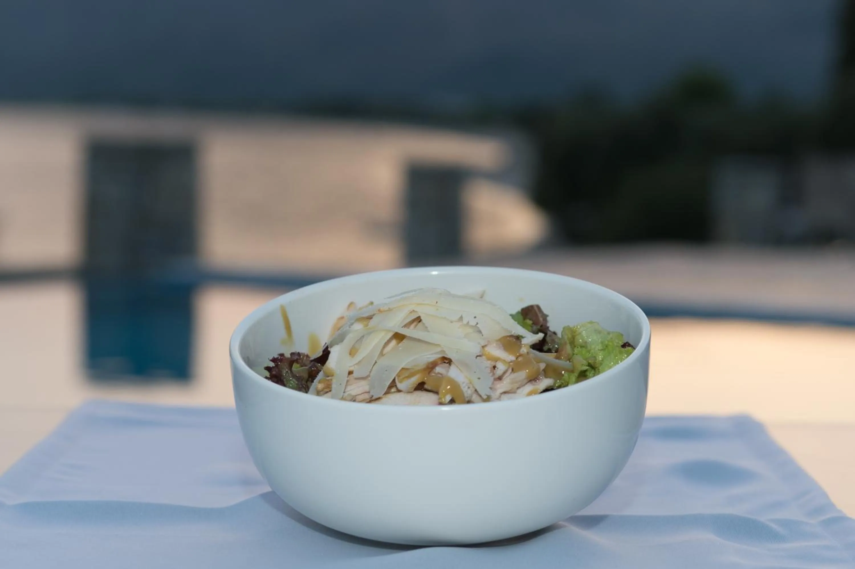 Pool view in Thesmos Village