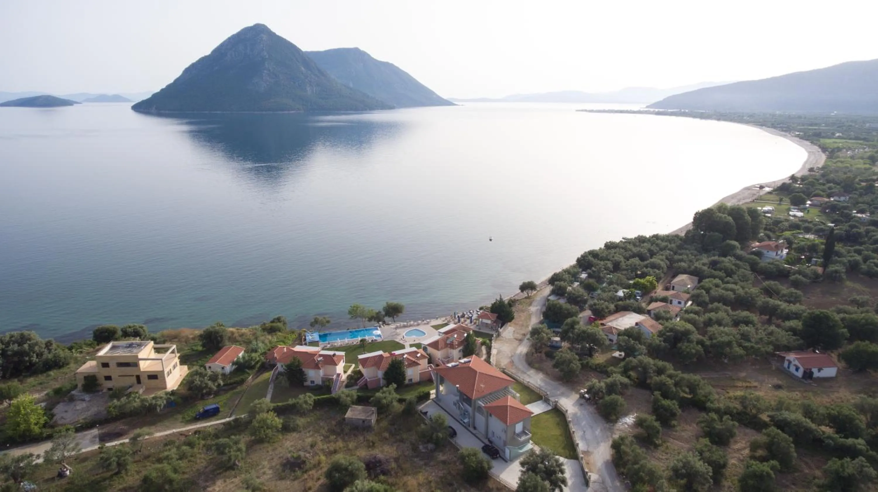 Beach in Thesmos Village