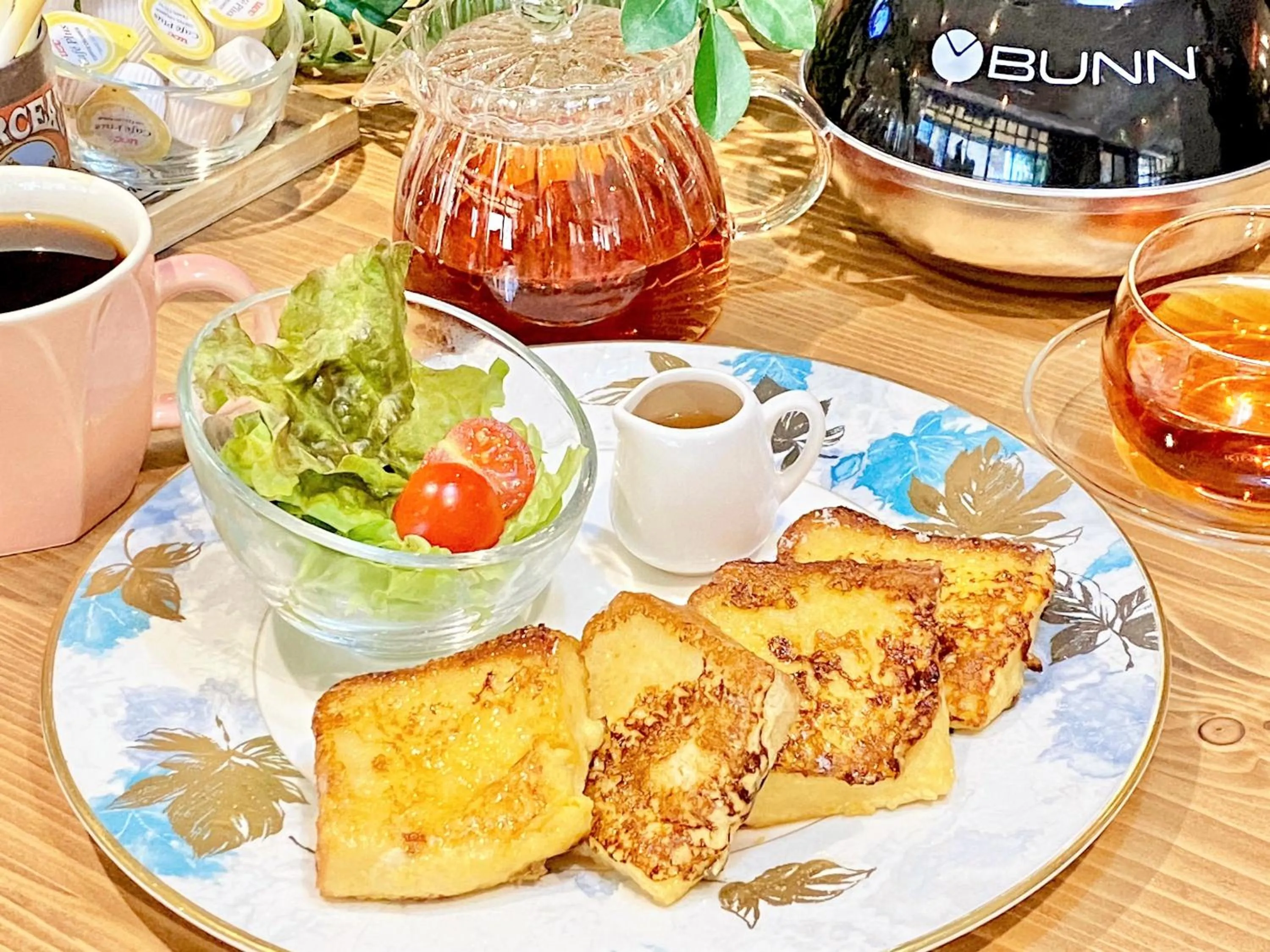 Breakfast in Hostel ilfaro Kurume