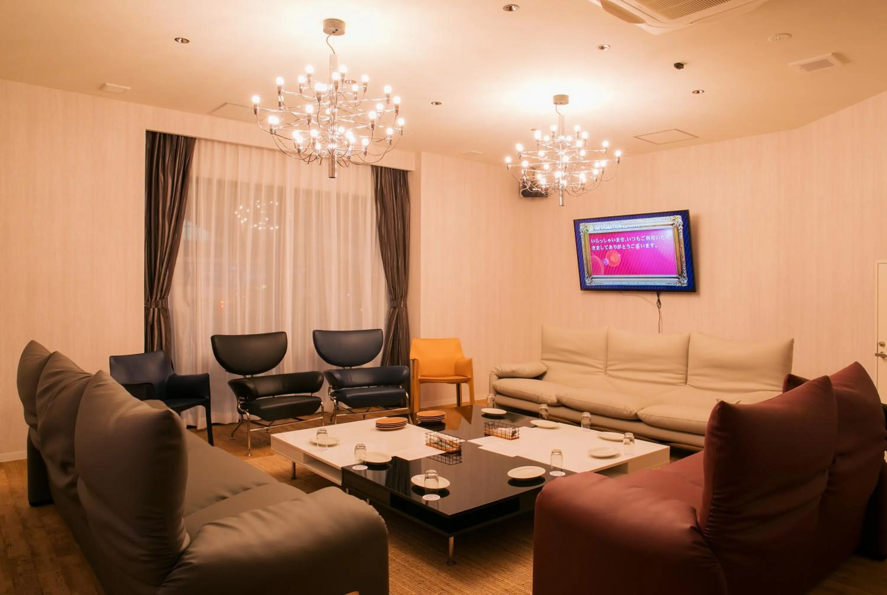 Lounge or bar in Hostel ilfaro Kurume