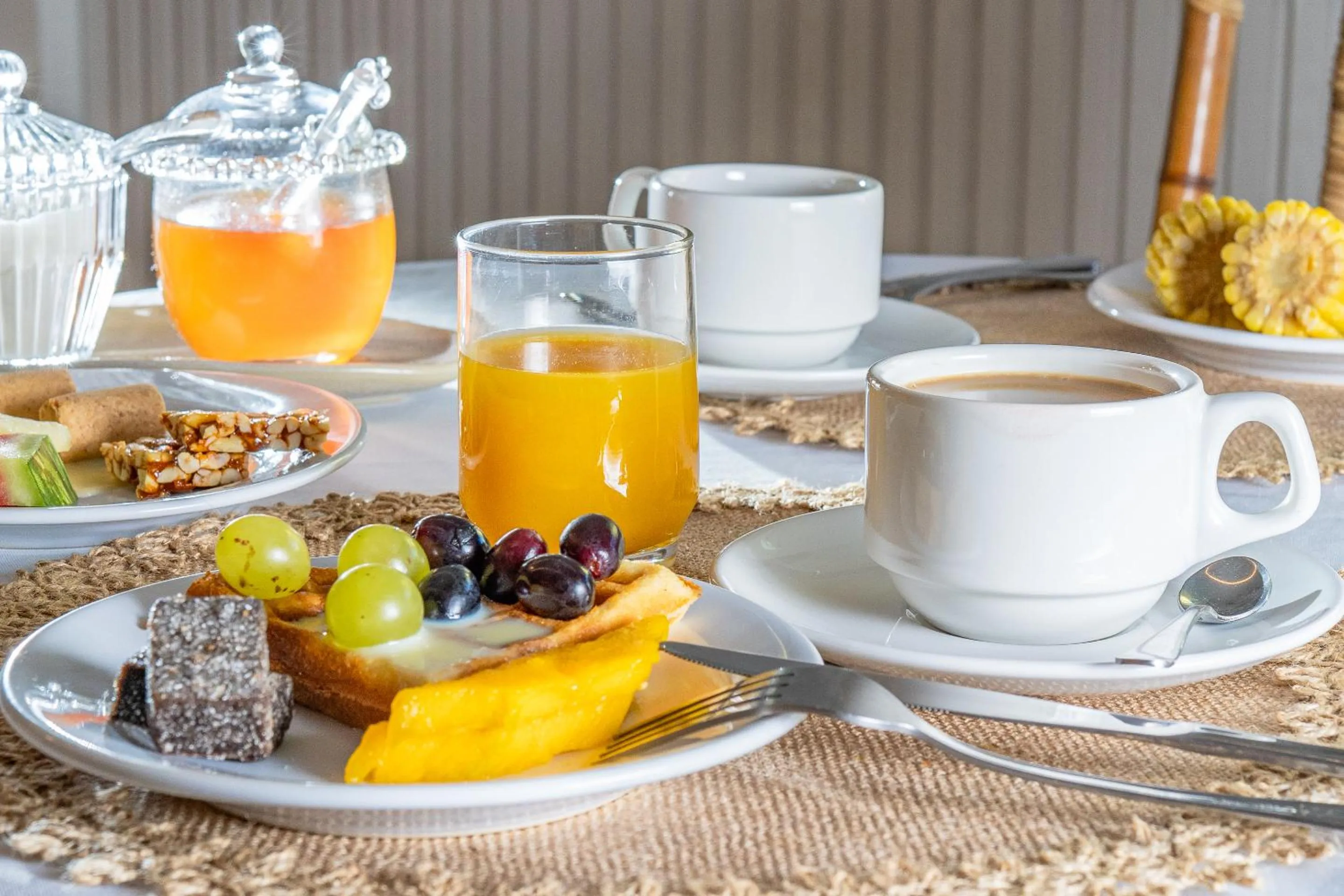 Breakfast in Pousada Areia do Forte