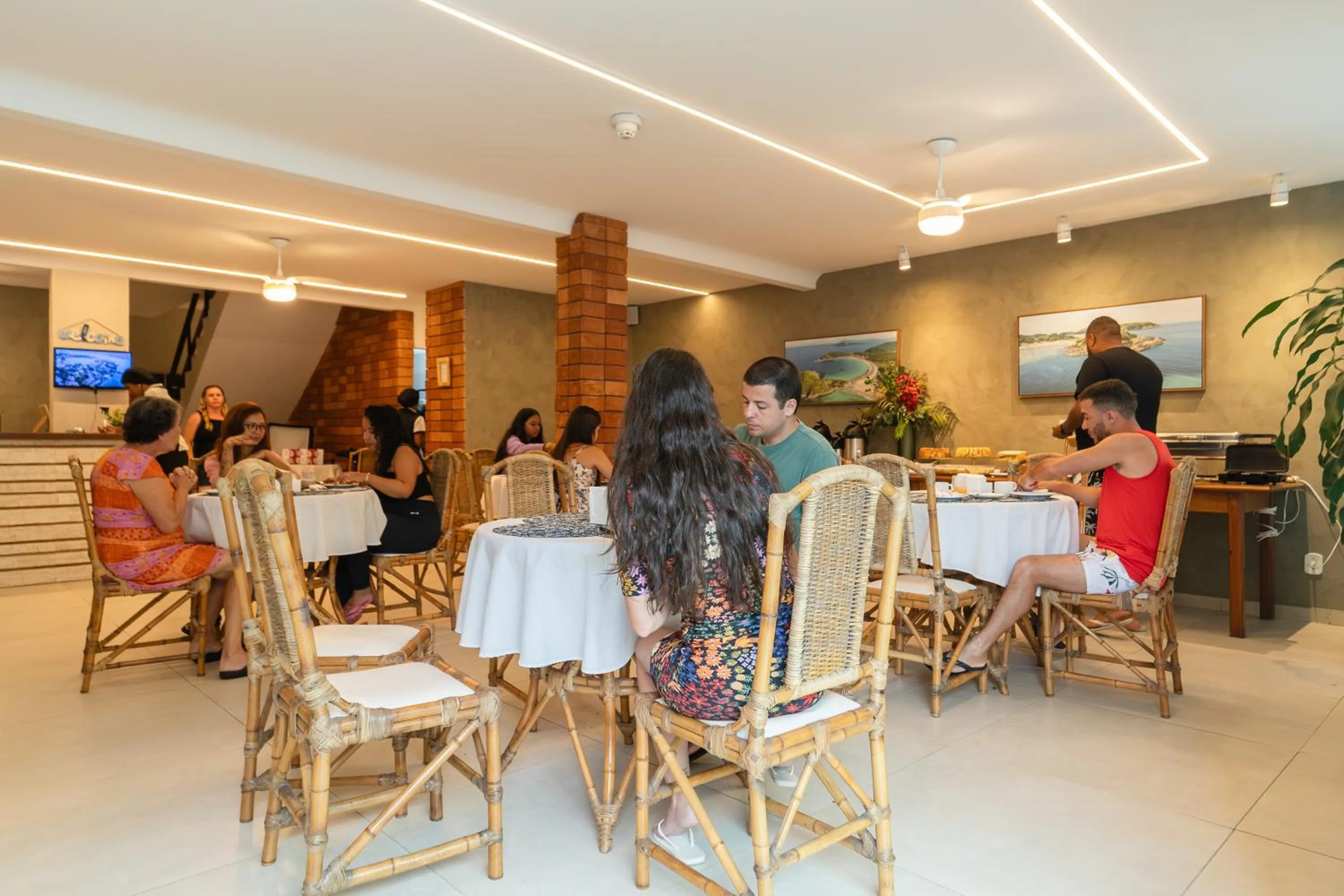 Restaurant/places to eat in Pousada Areia do Forte