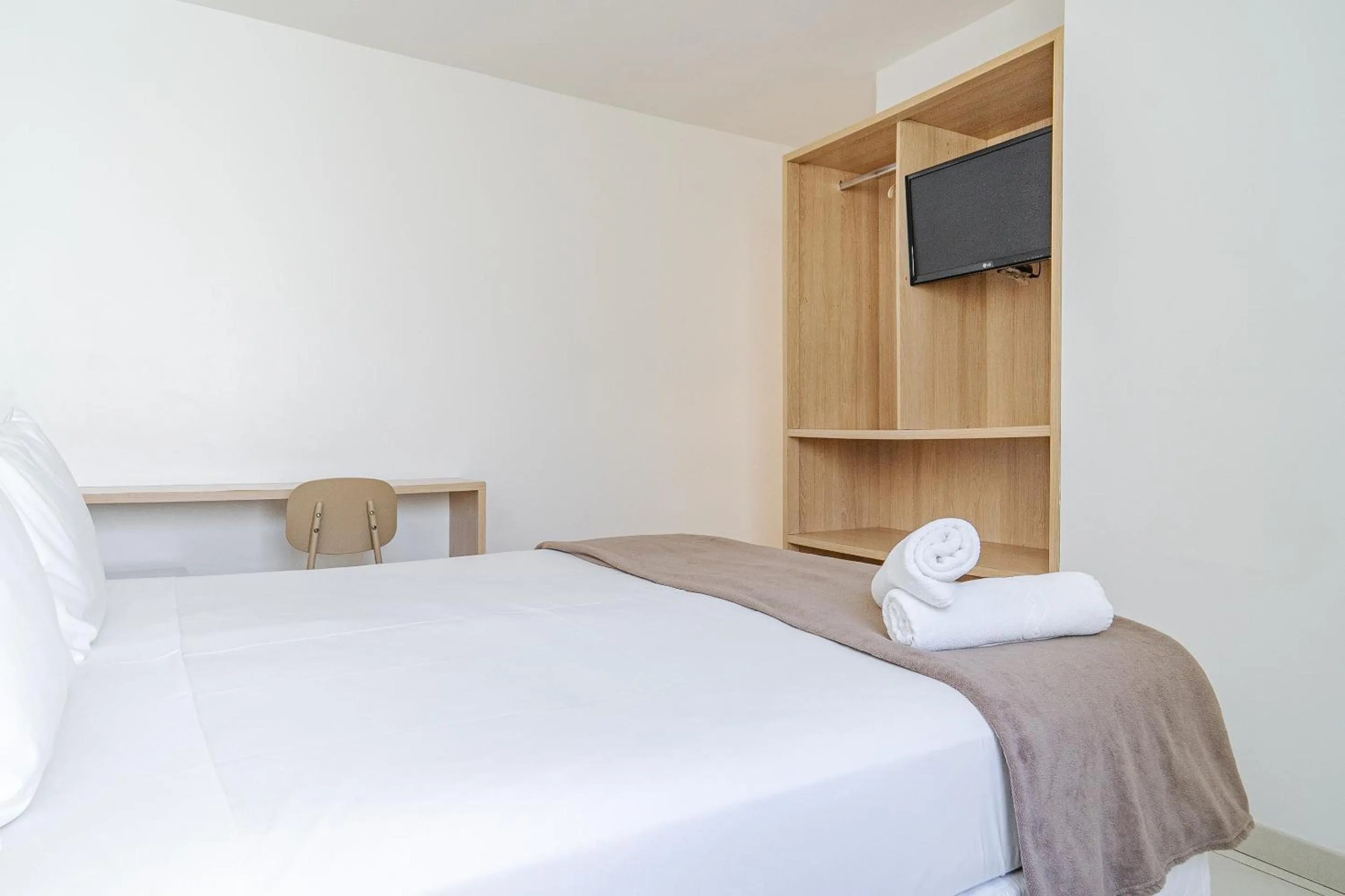 Bedroom, Bed in Pousada Areia do Forte