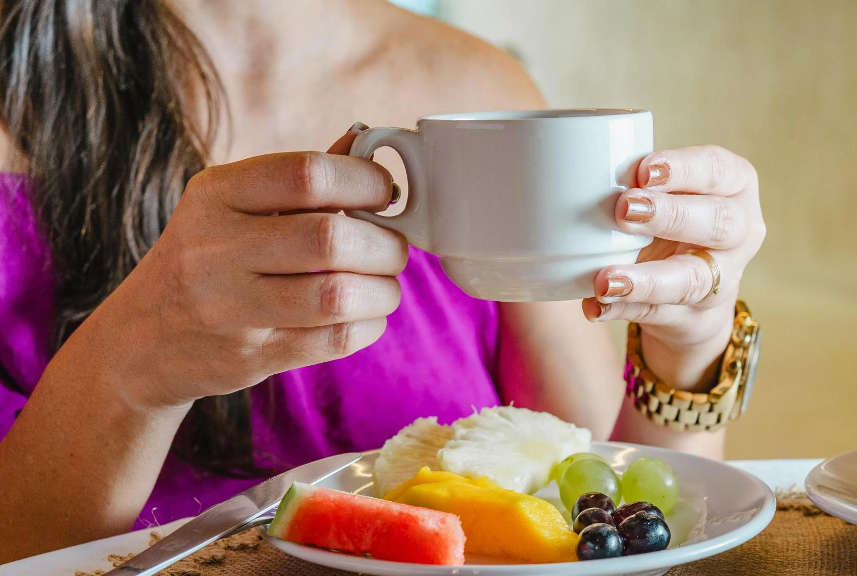 Breakfast in Pousada Areia do Forte