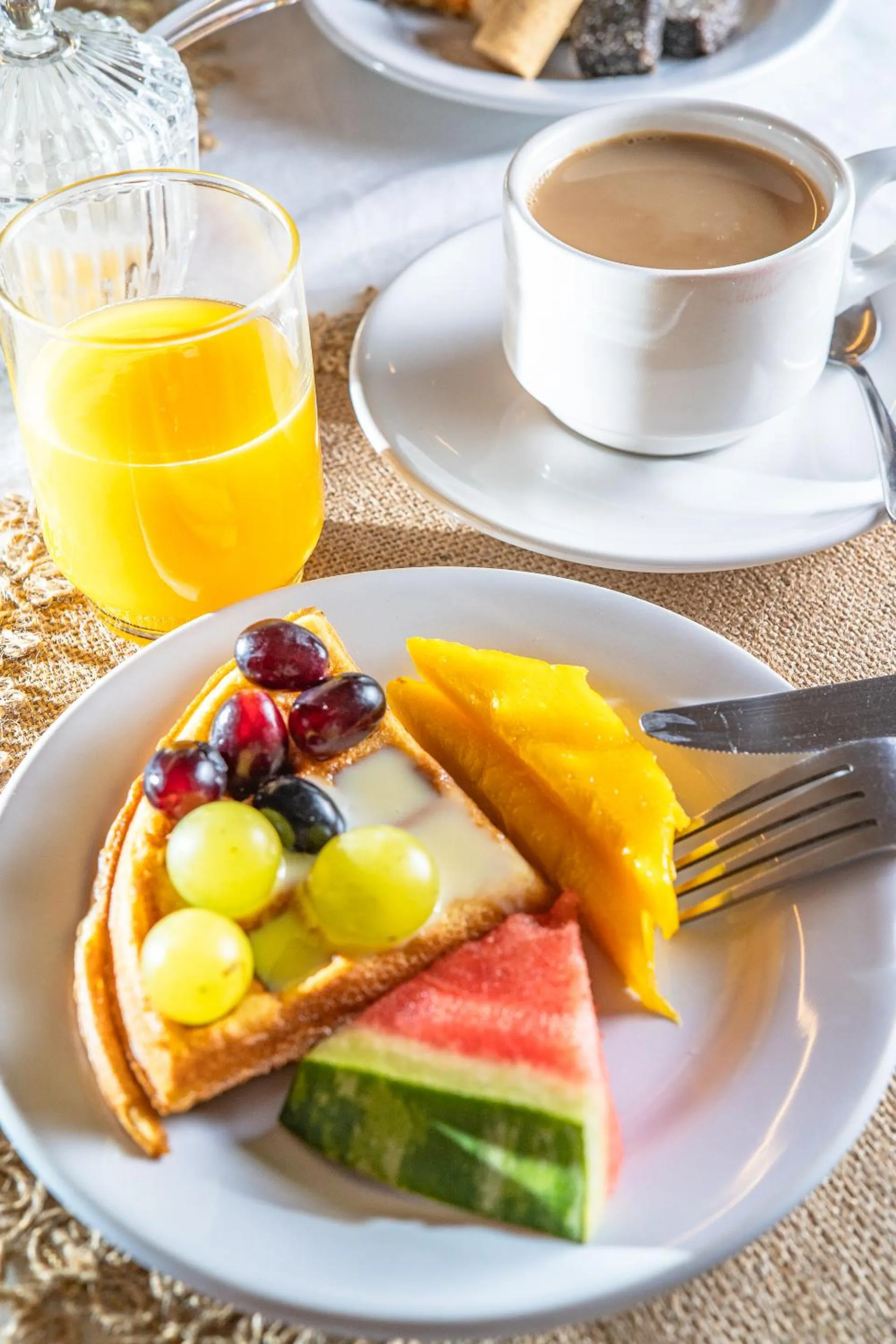 Breakfast in Pousada Areia do Forte