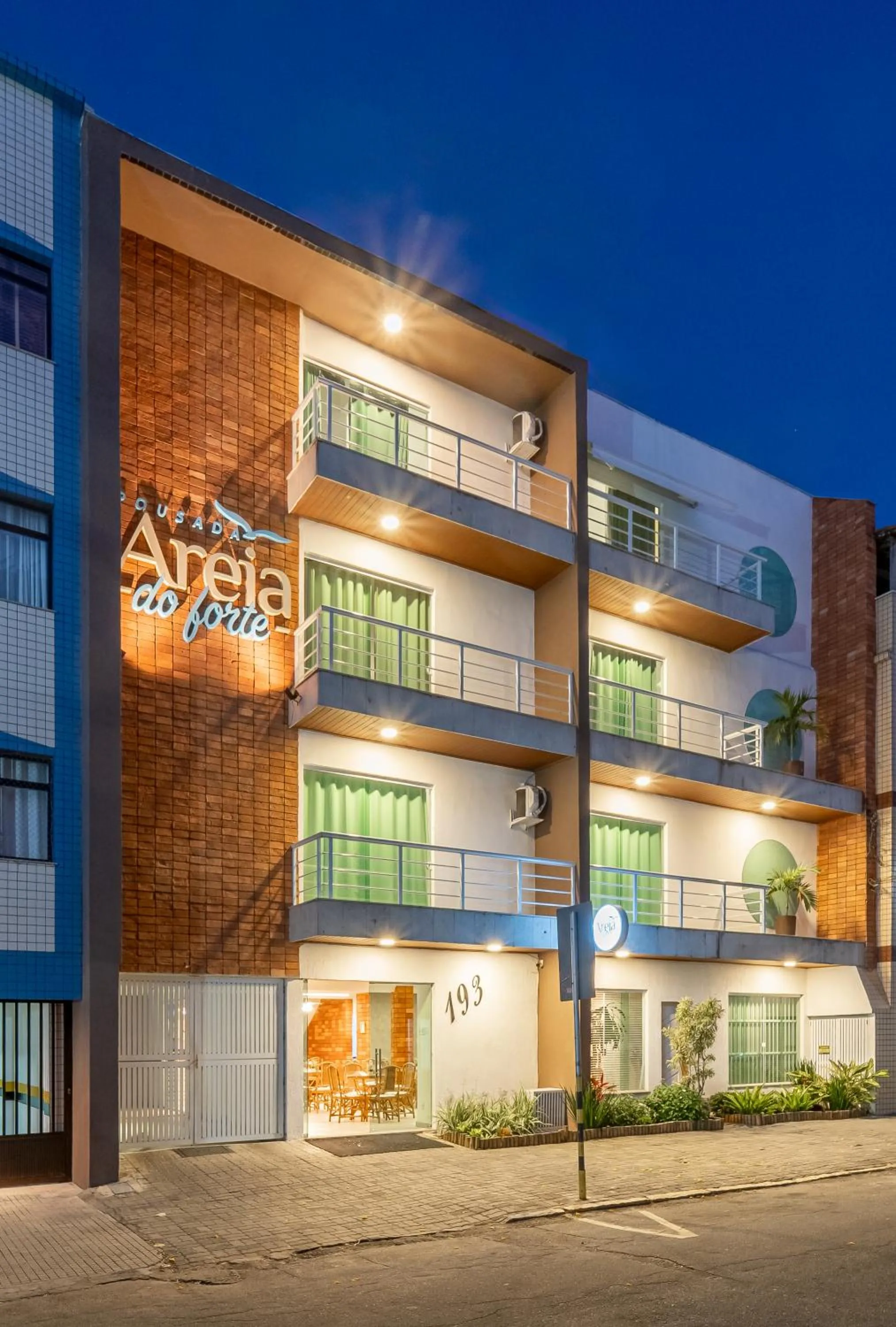 Property building in Pousada Areia do Forte