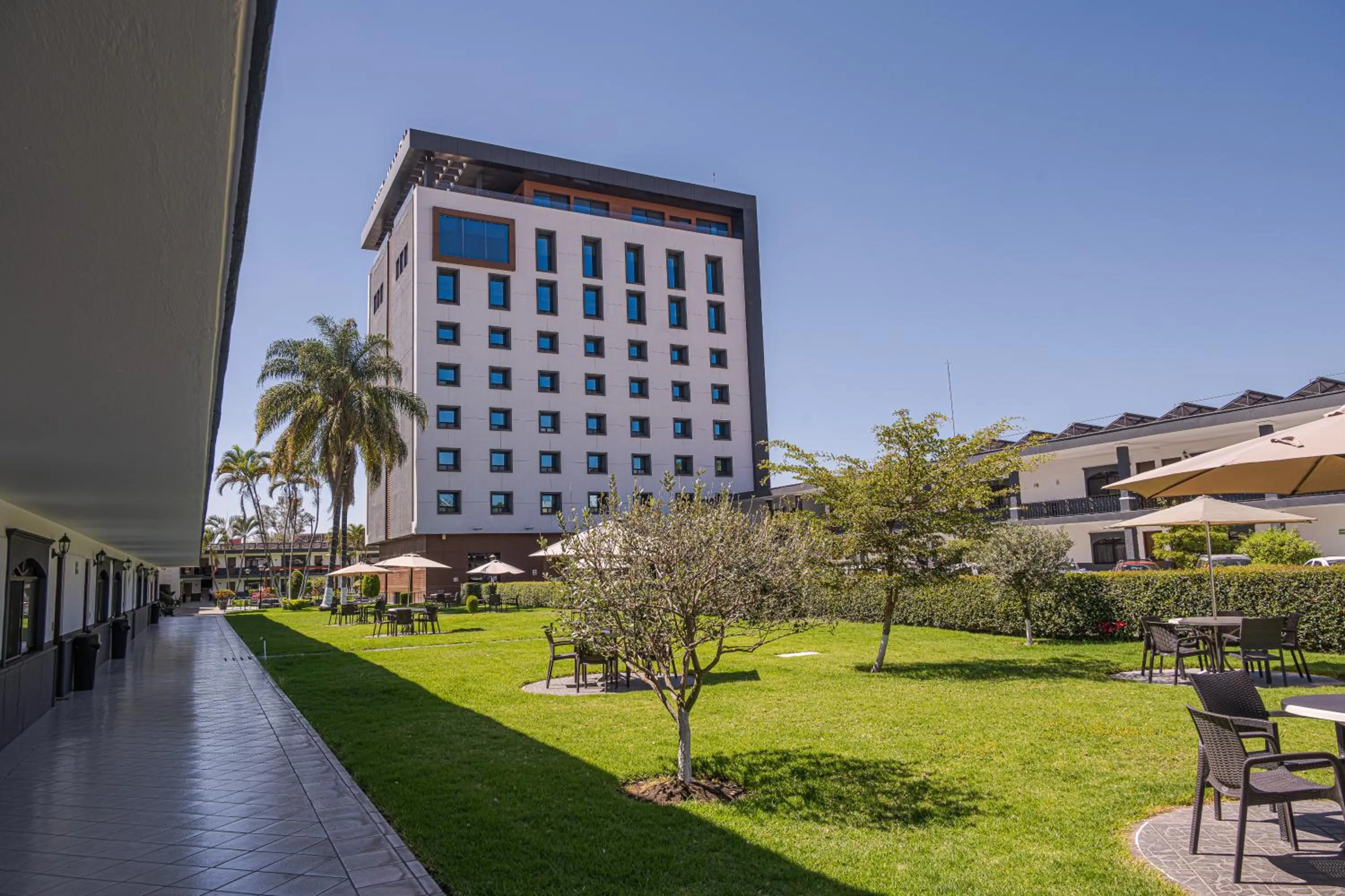 Swimming pool in Hotel Malibu