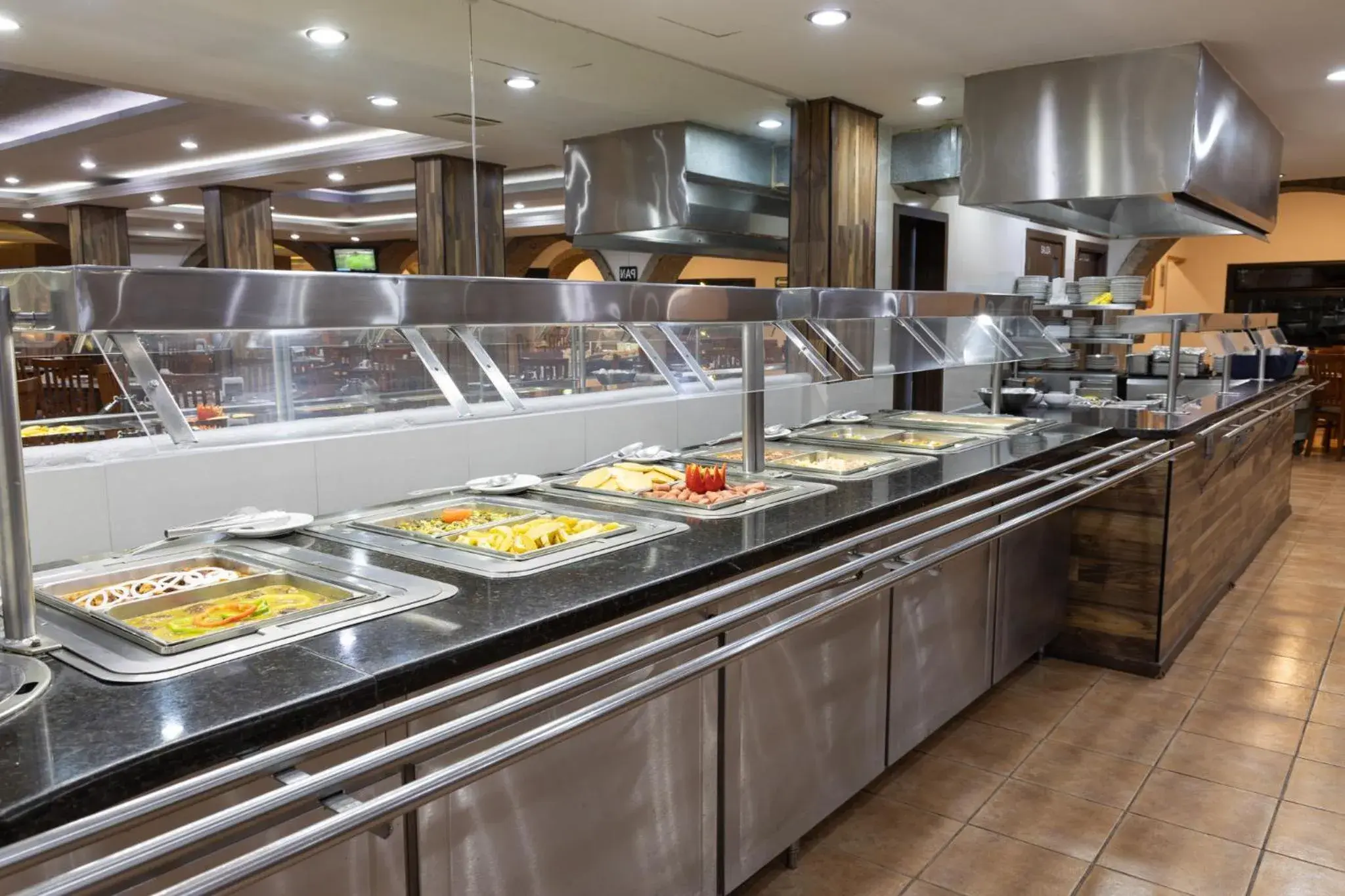 Buffet breakfast in Hotel Malibu Buffet breakfast in Hotel Malibu