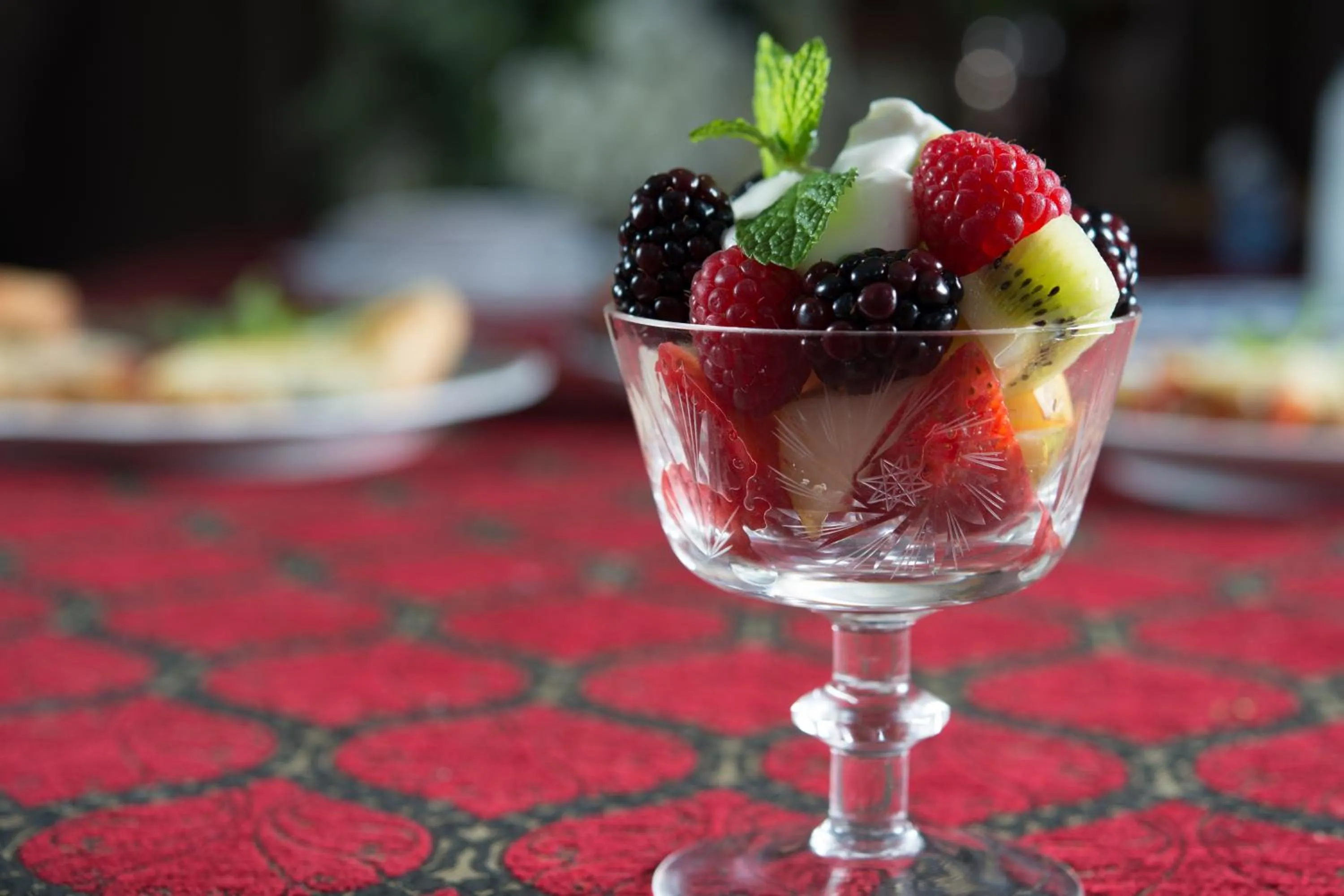 Breakfast in Crystal's View Bed & Breakfast