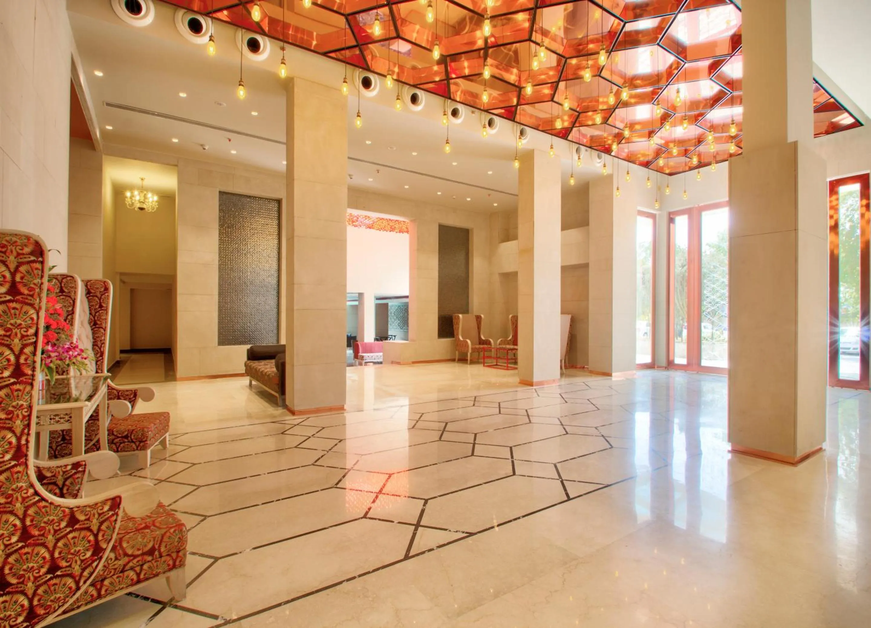 Lobby or reception in Sarovar Premiere Jaipur