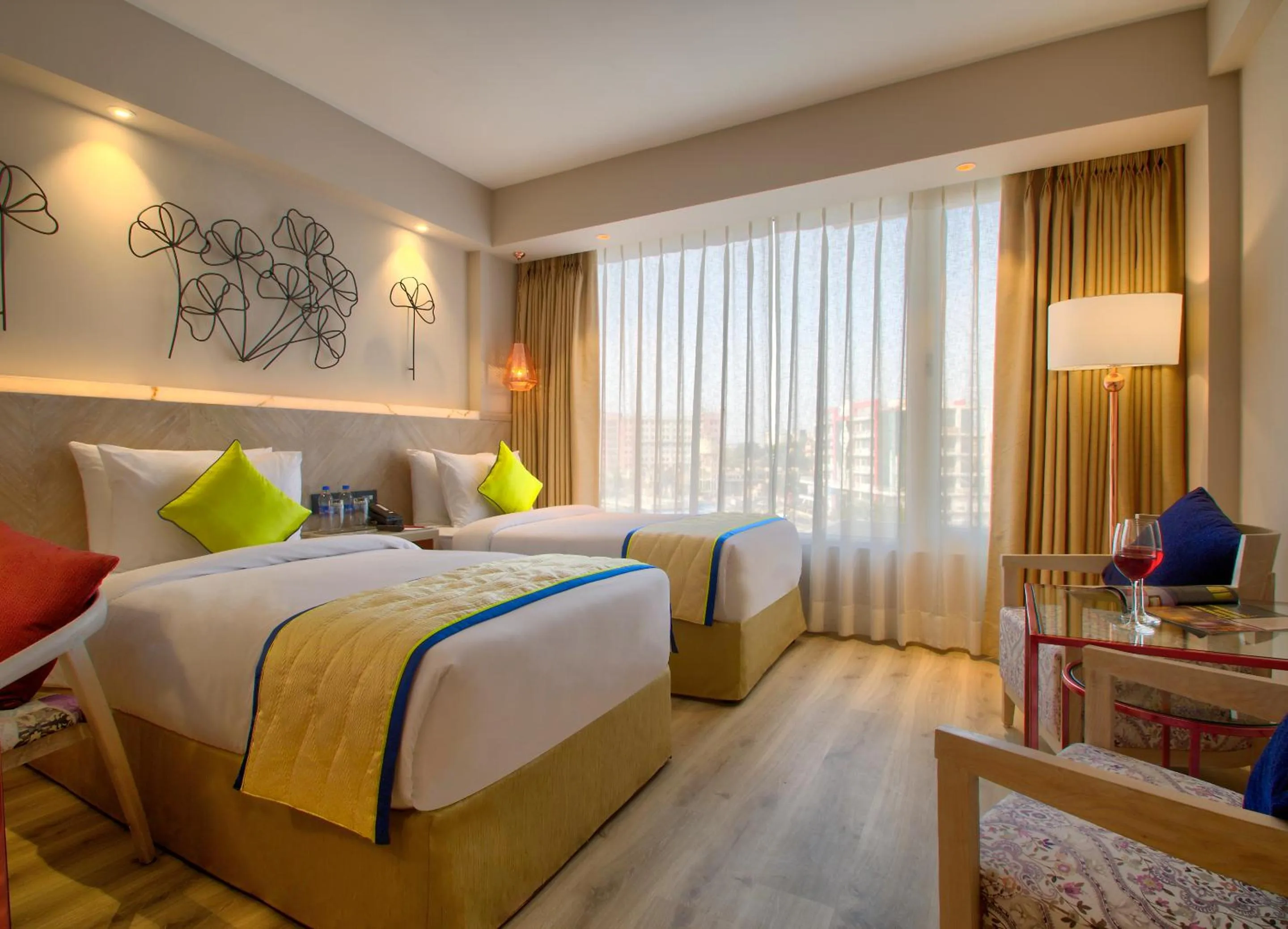 Bed in Sarovar Premiere Jaipur