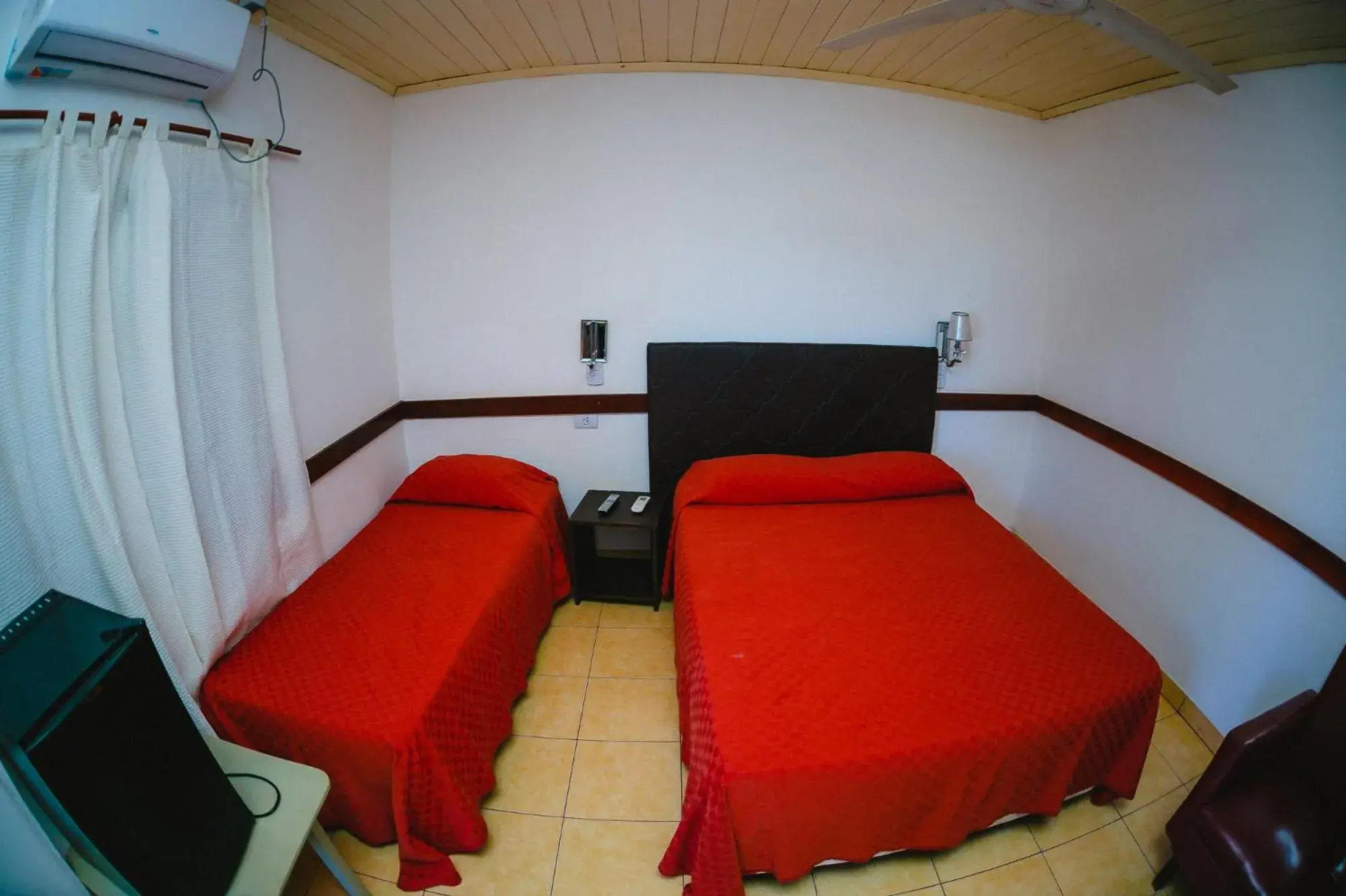 Bed in Hotel Tierra Colorada Bed in Hotel Tierra Colorada