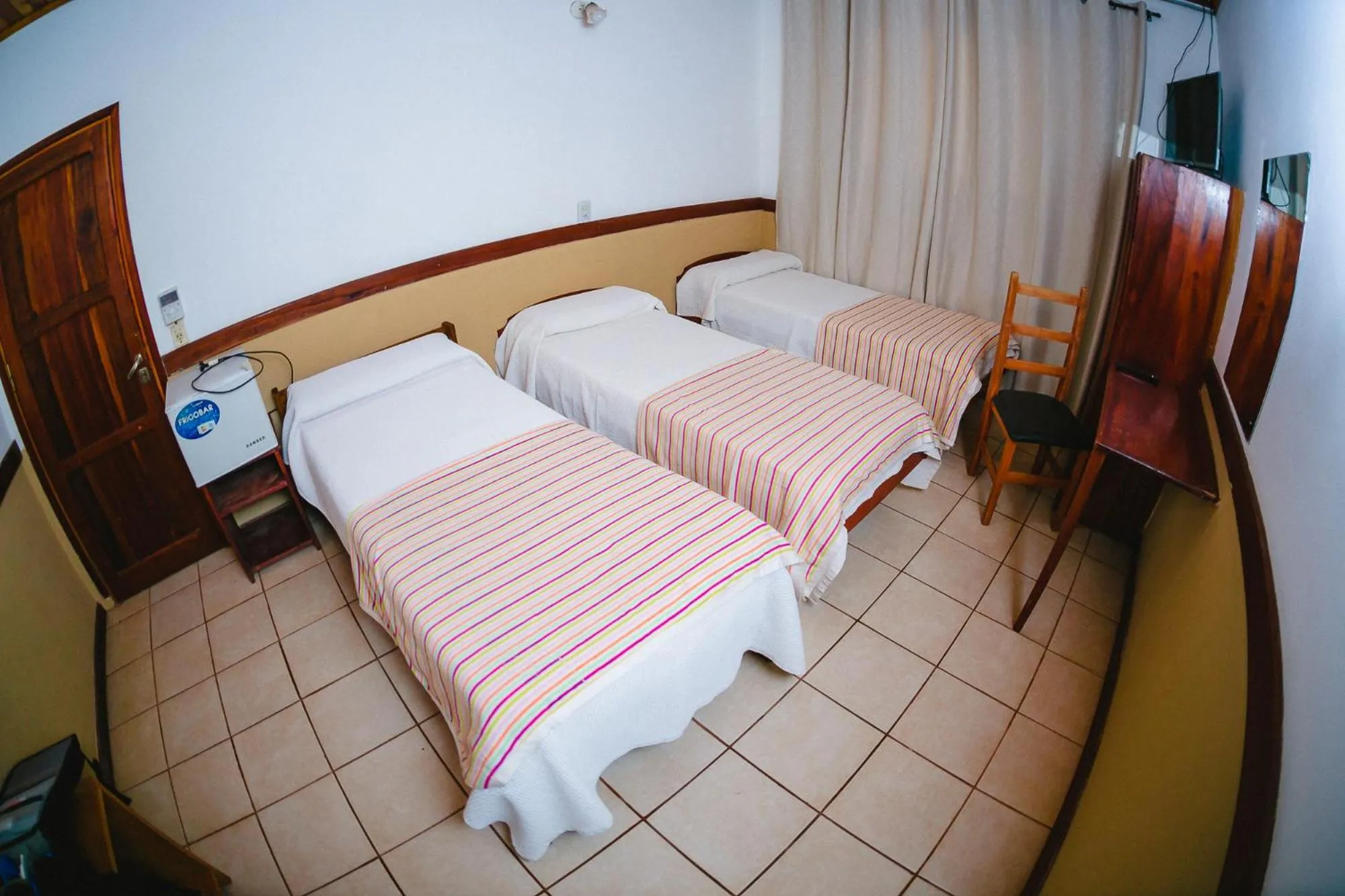 Bed in Hotel Tierra Colorada