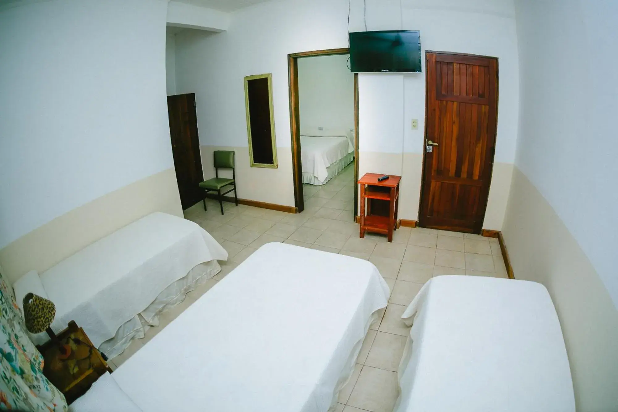 Bed in Hotel Tierra Colorada Bed in Hotel Tierra Colorada