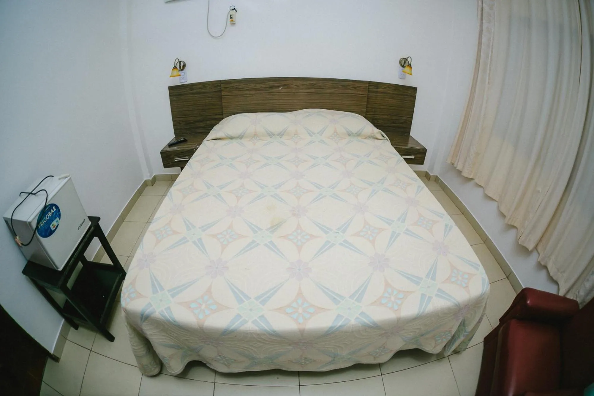 Bed in Hotel Tierra Colorada