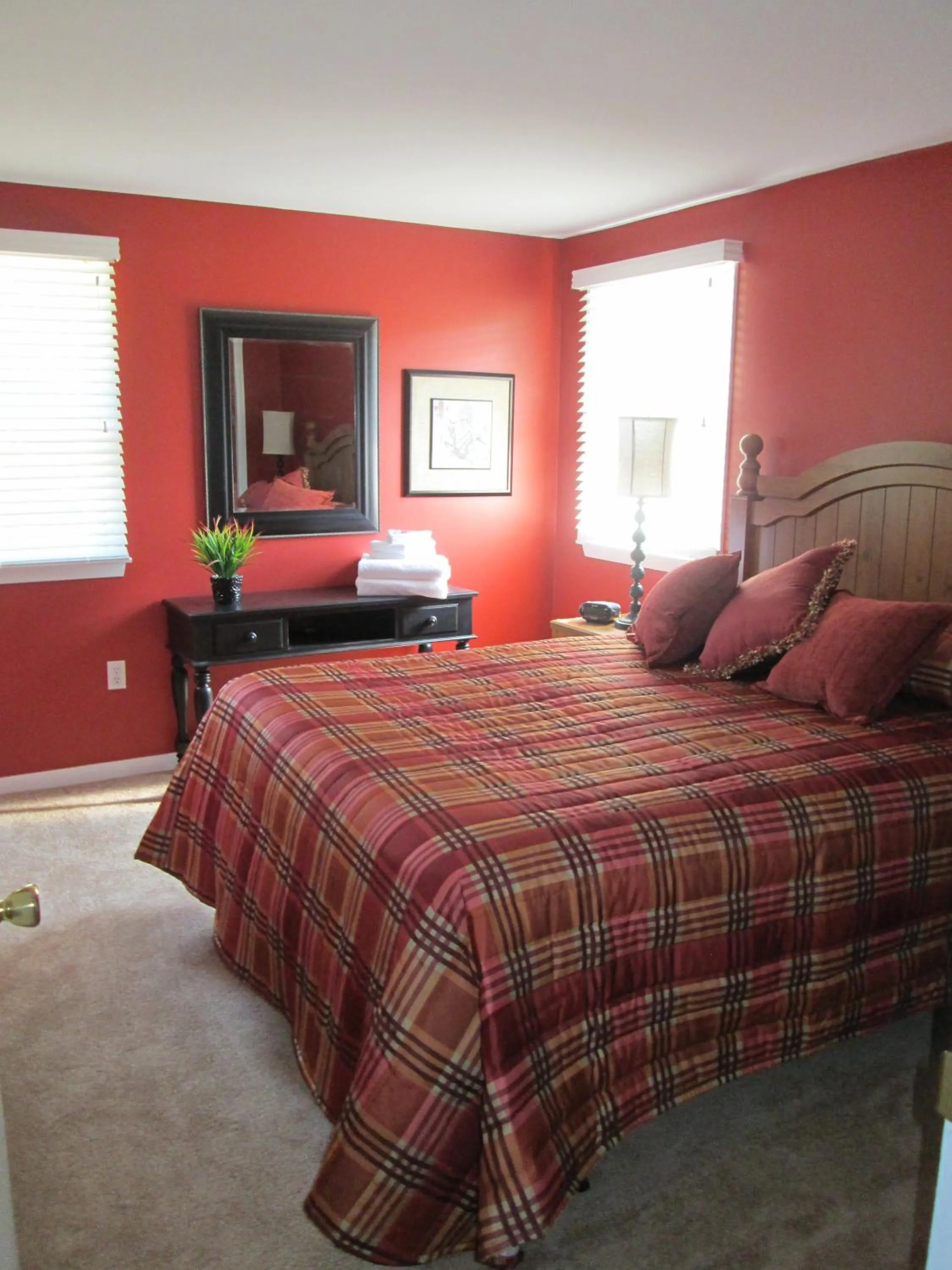 Bed in Byrncliff Golf Resort