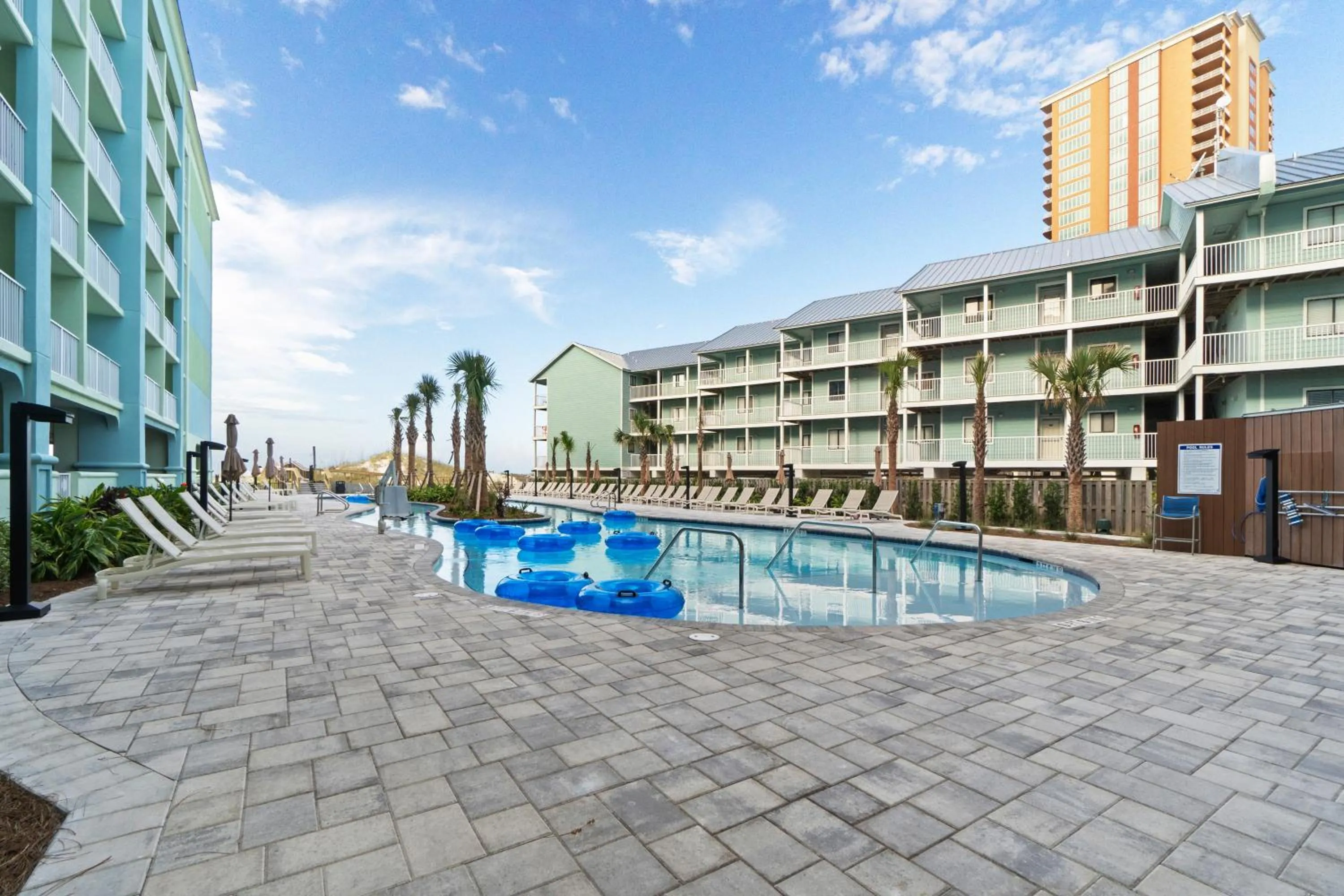 Pool view in Hilton Garden Inn Orange Beach