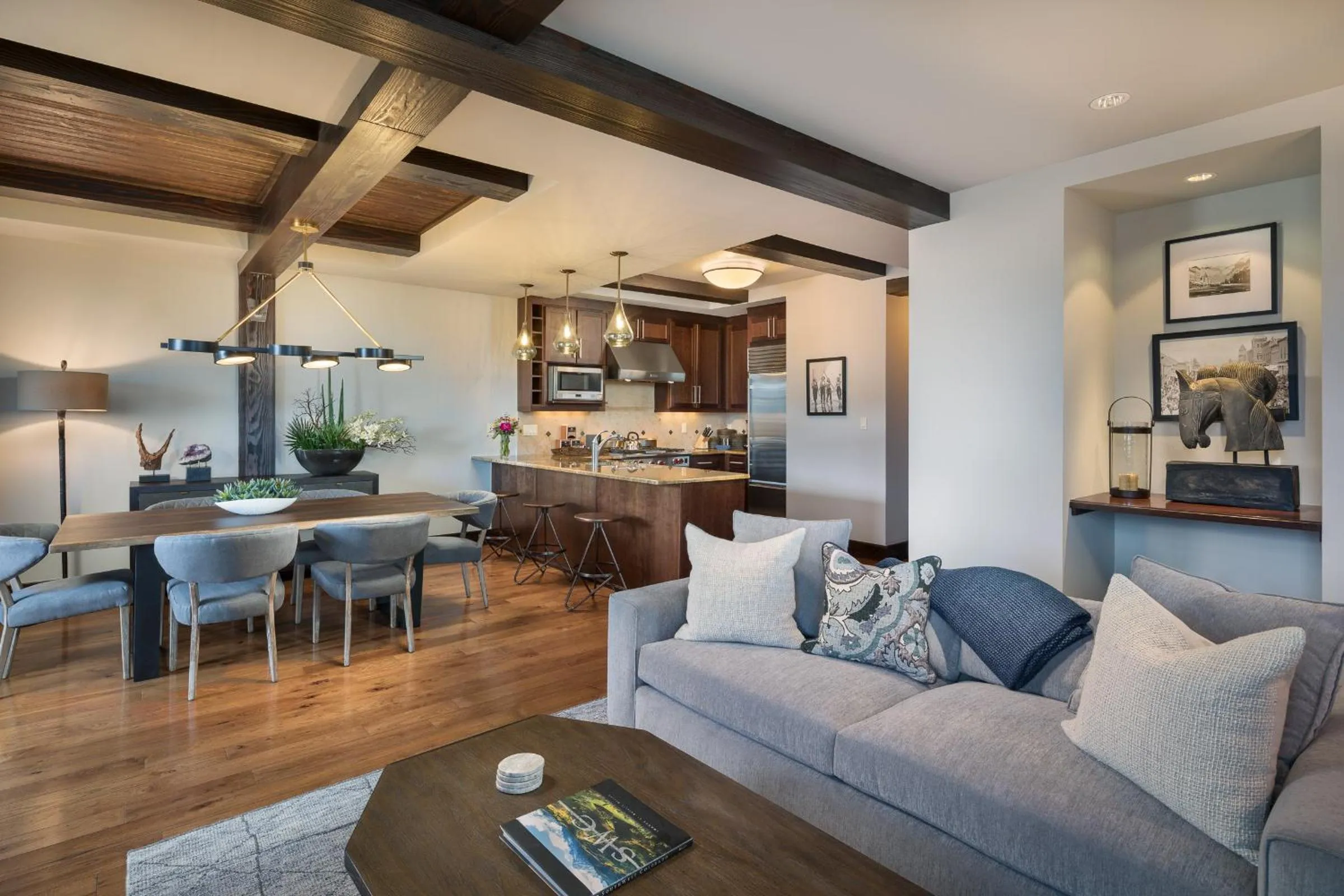 Living room in Lumiere by Dunton