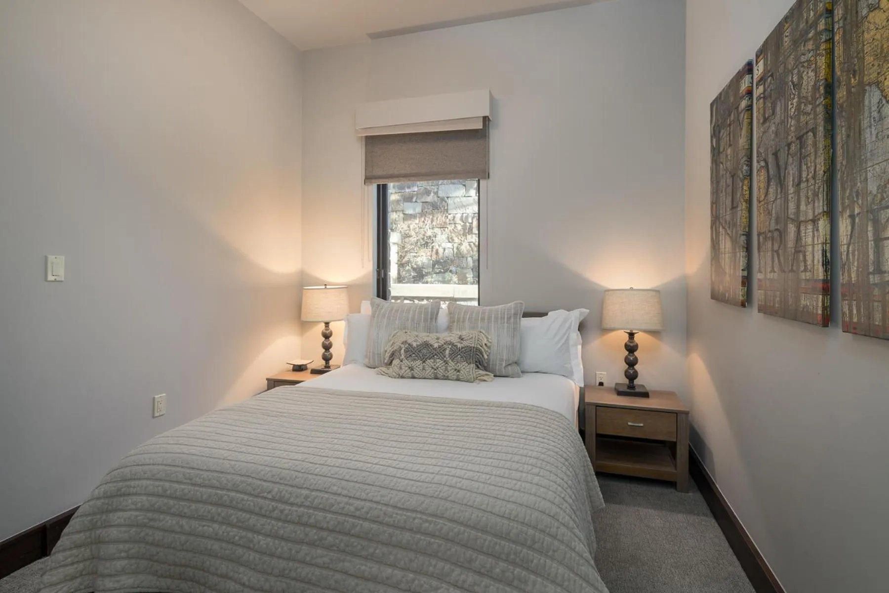 Bedroom, Bed in Lumiere by Dunton